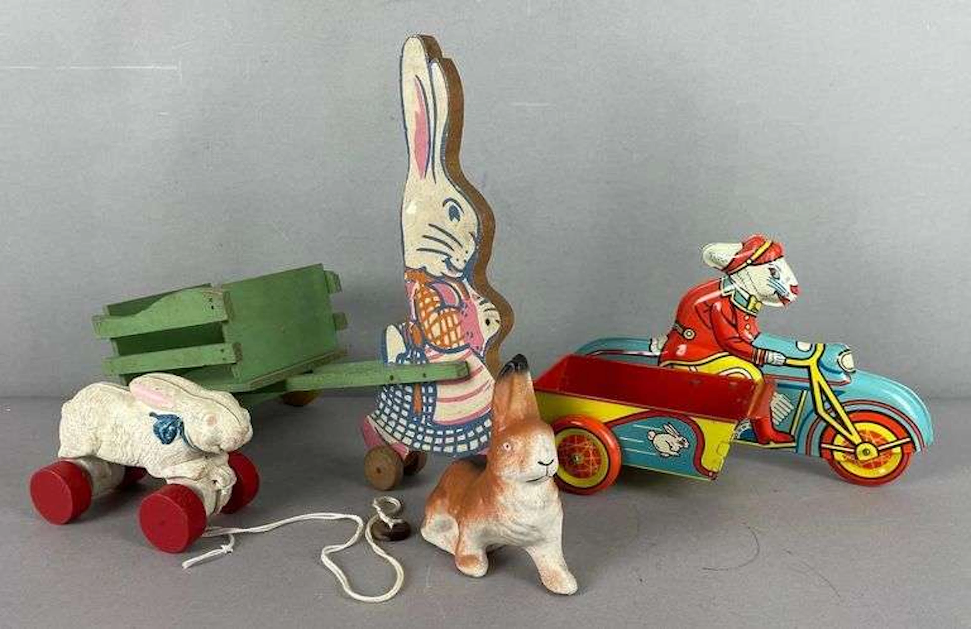 Group of Vintage Easter Toys