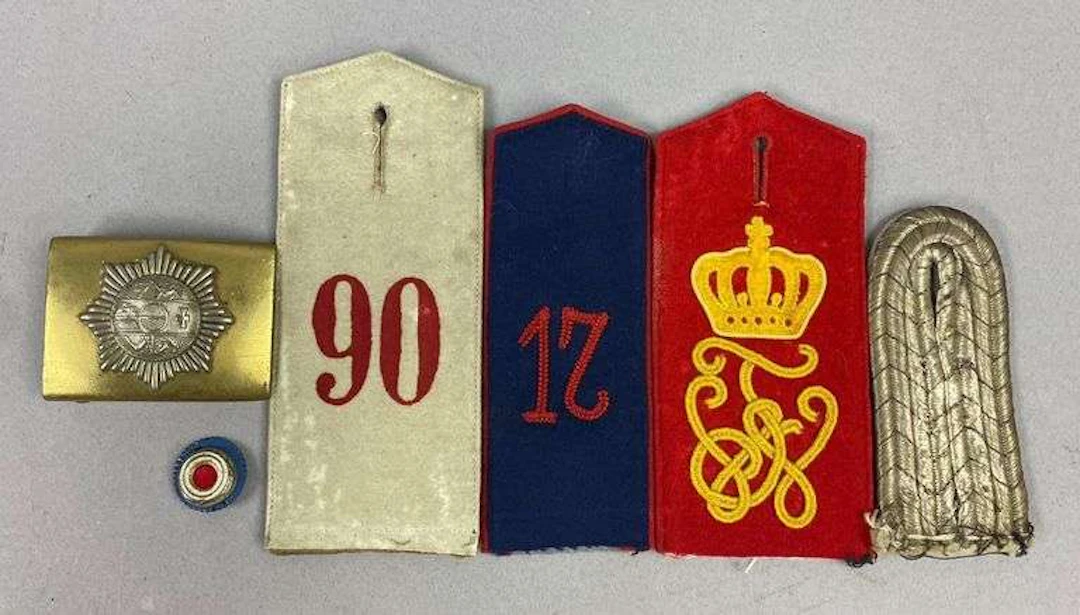 Group of 6 Mecklenburg Shoulder Boards and More
