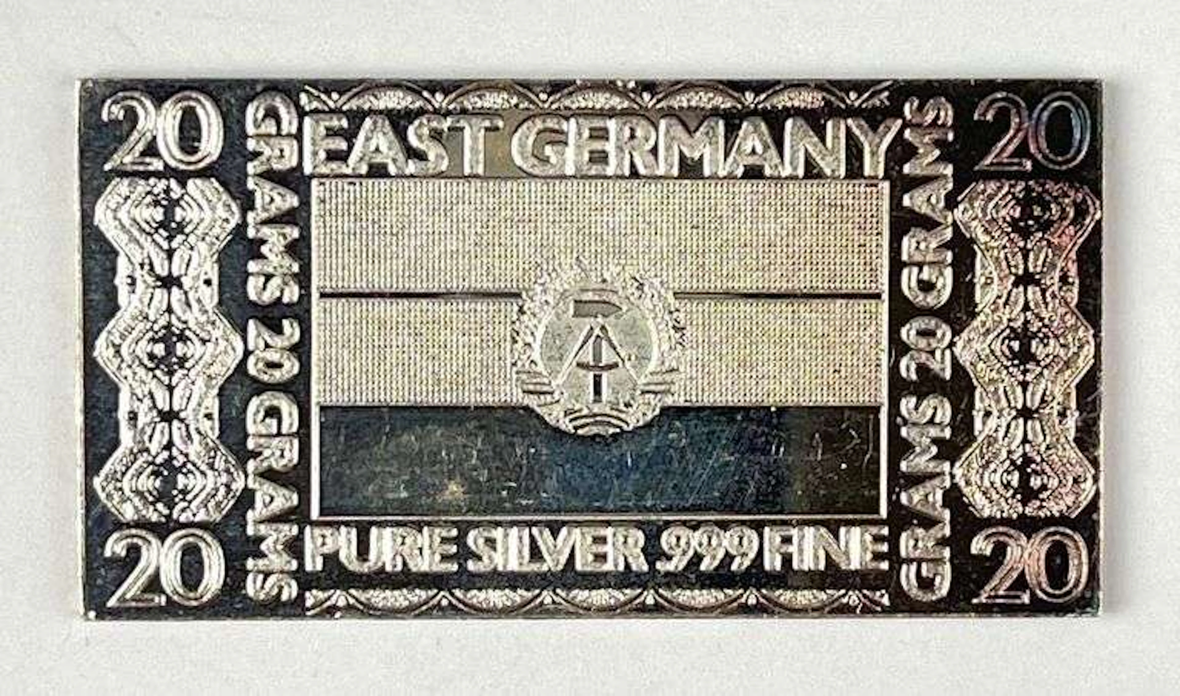 The Washington Mint The Silver Mint East Germany 20 Grams .999 Fine