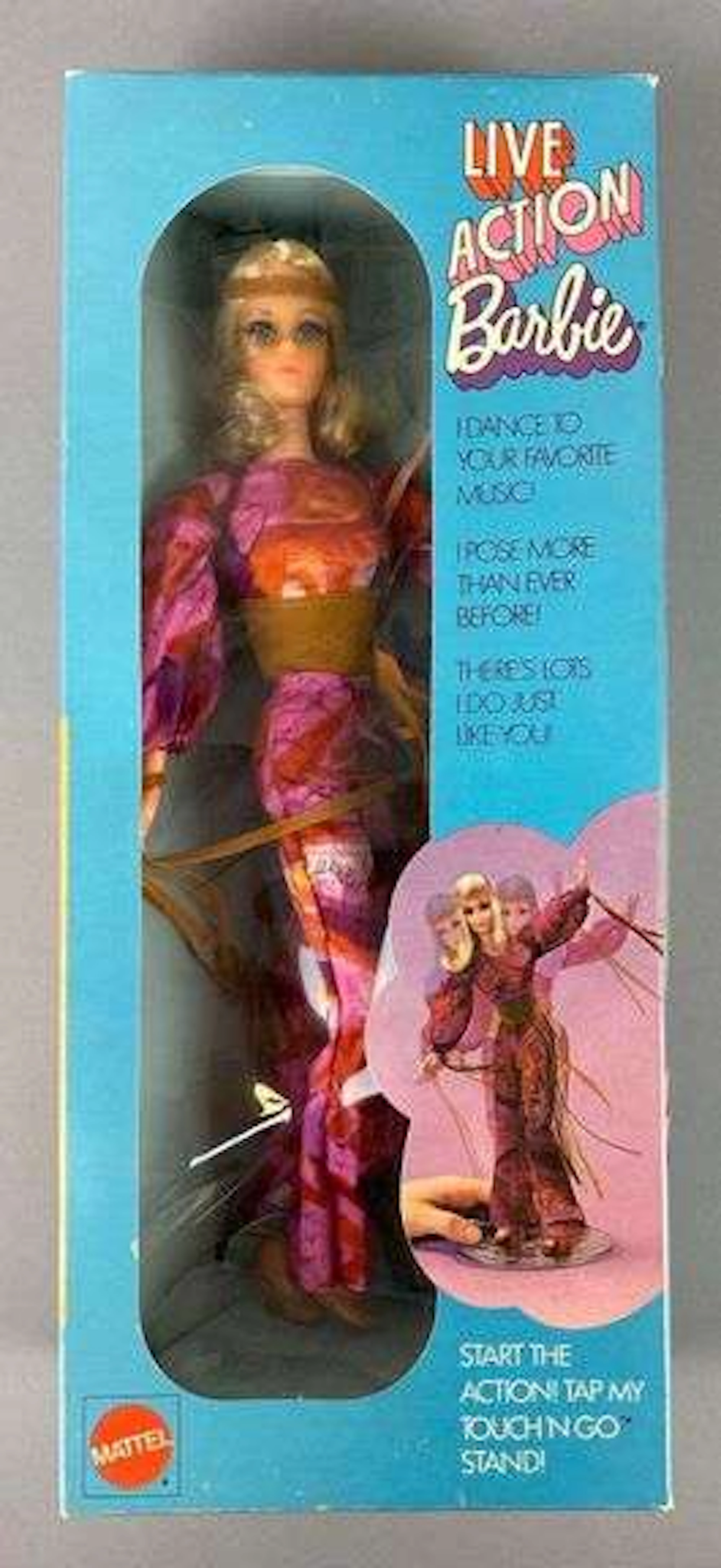 Vintage Mattel Live Action Barbie Blonde Fashion Doll