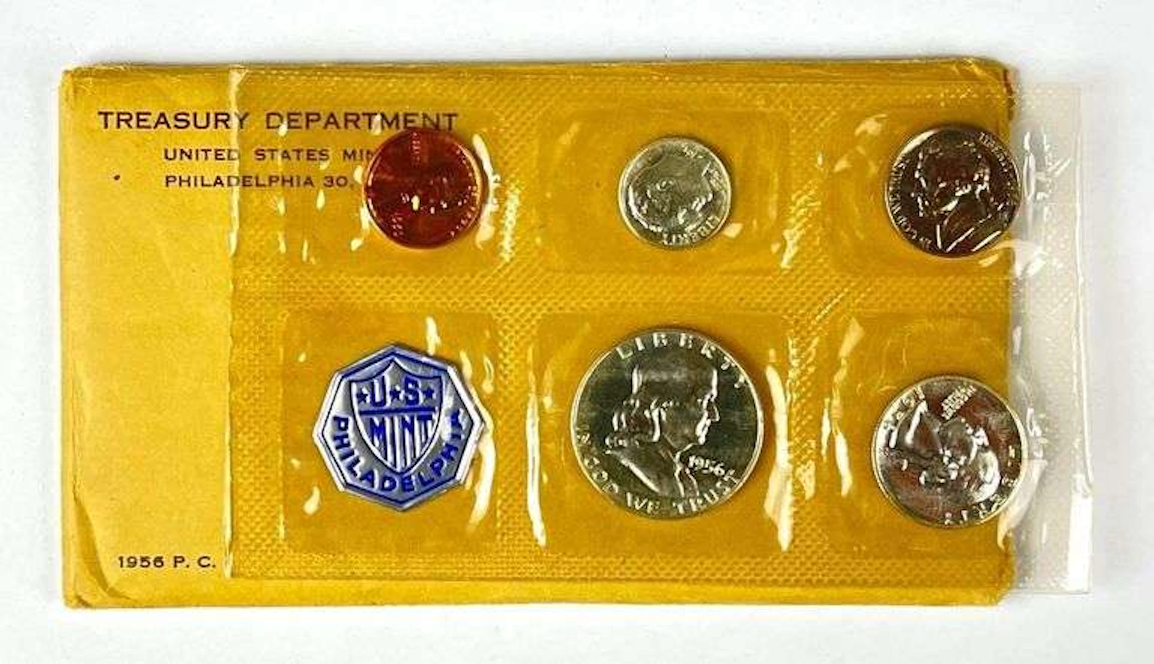 1956 US Mint Philadelphia Coin Proof Set