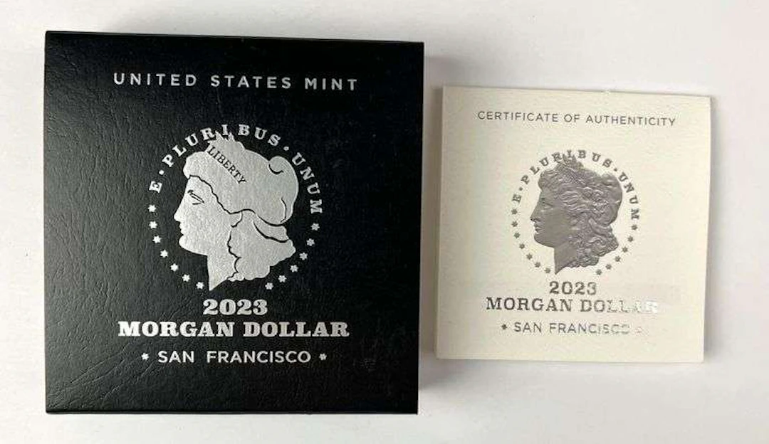 2023 US Mint San Francisco Morgan Silver Proof Dollar