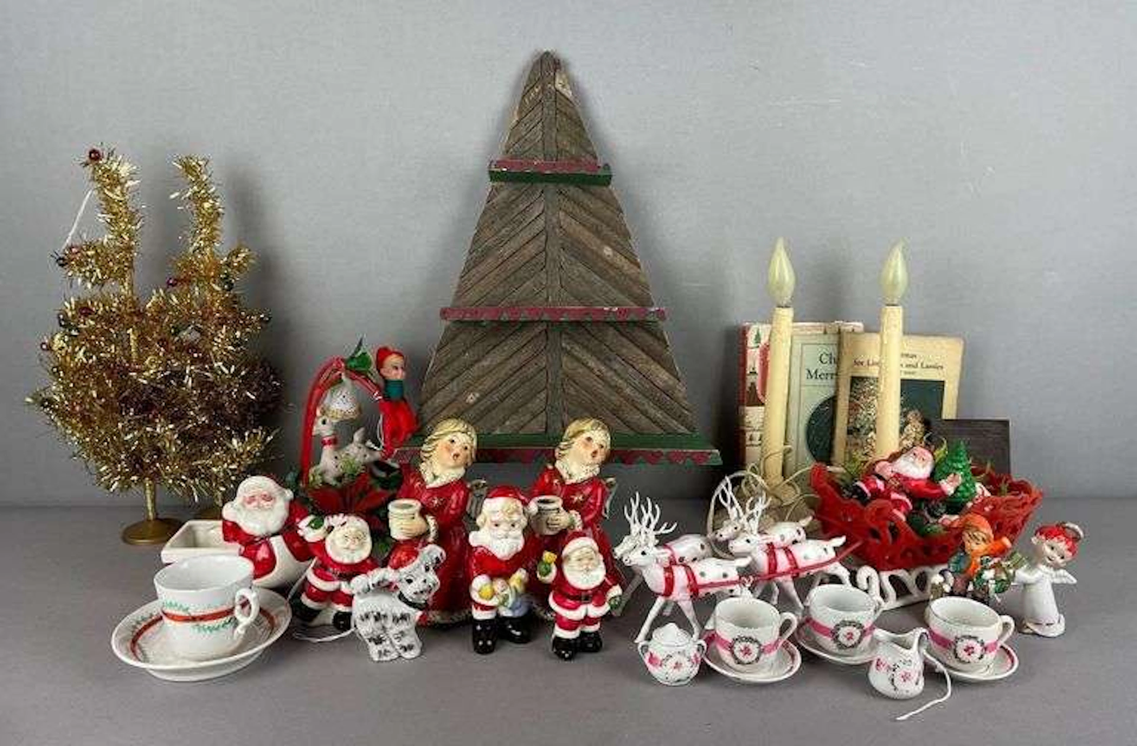 Group of Vintage Christmas Items