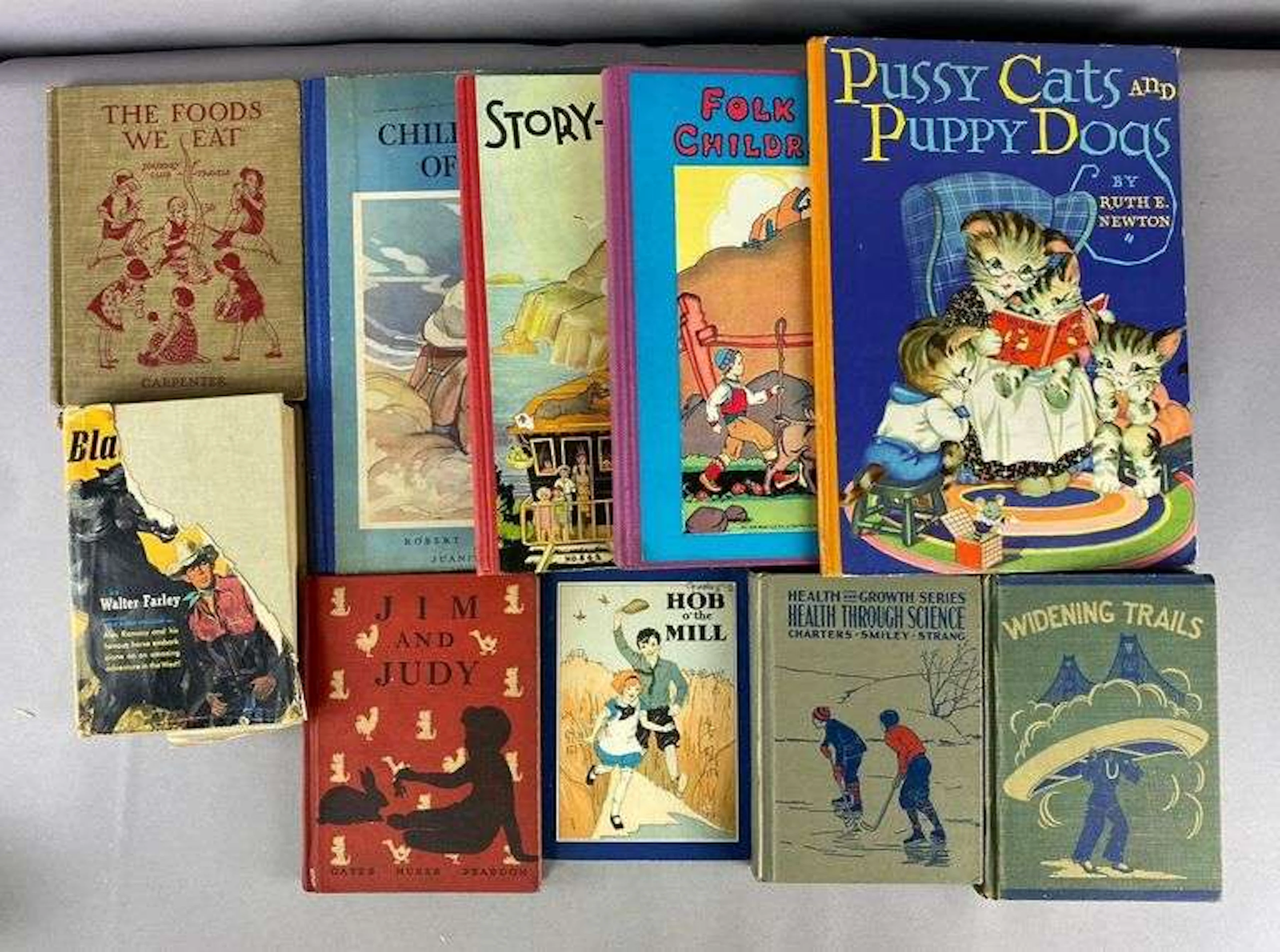 Group of Vintage Children Books