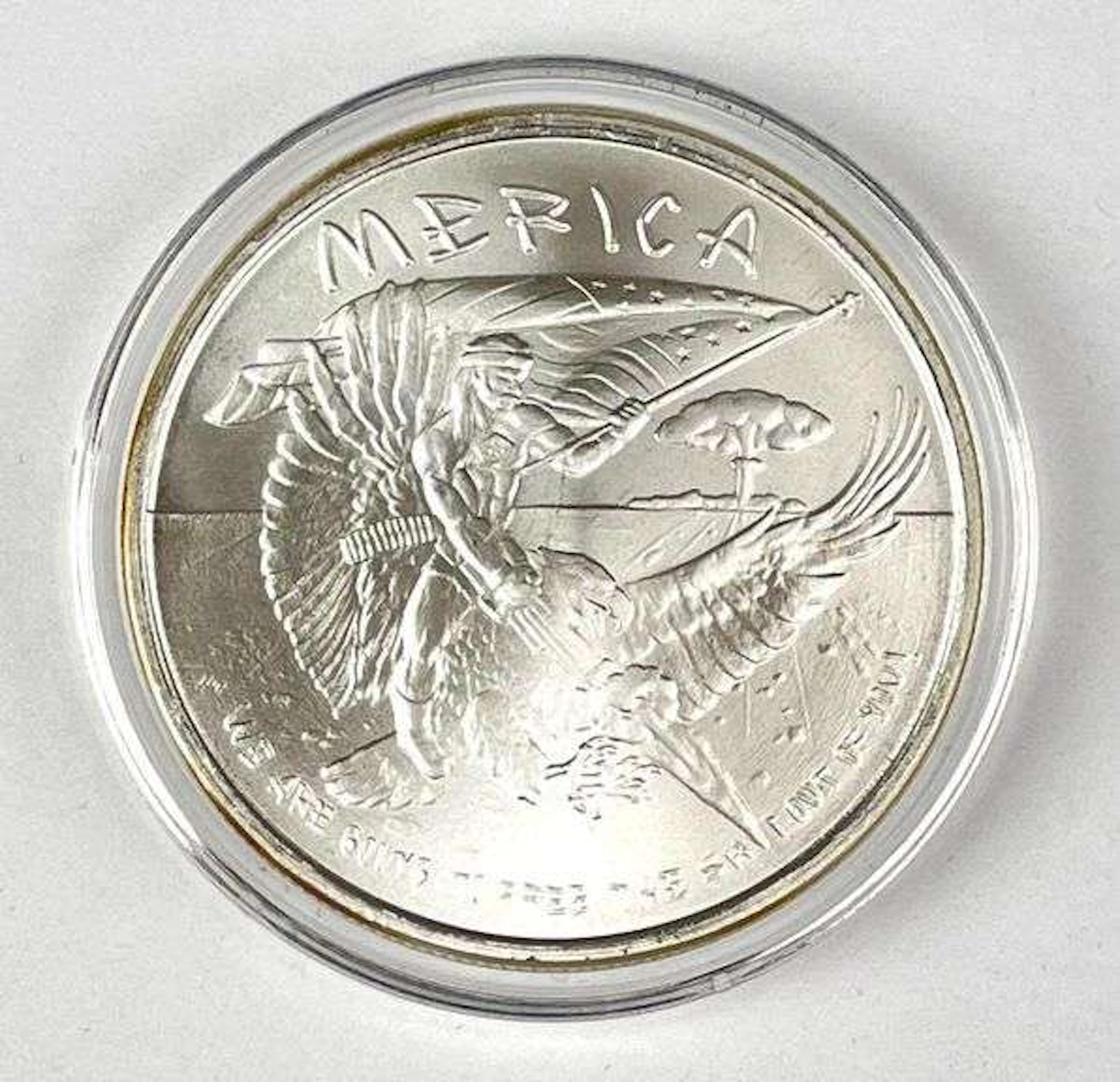 2015 Silver Shield Merica 1 oz .999 Fine Silver Round