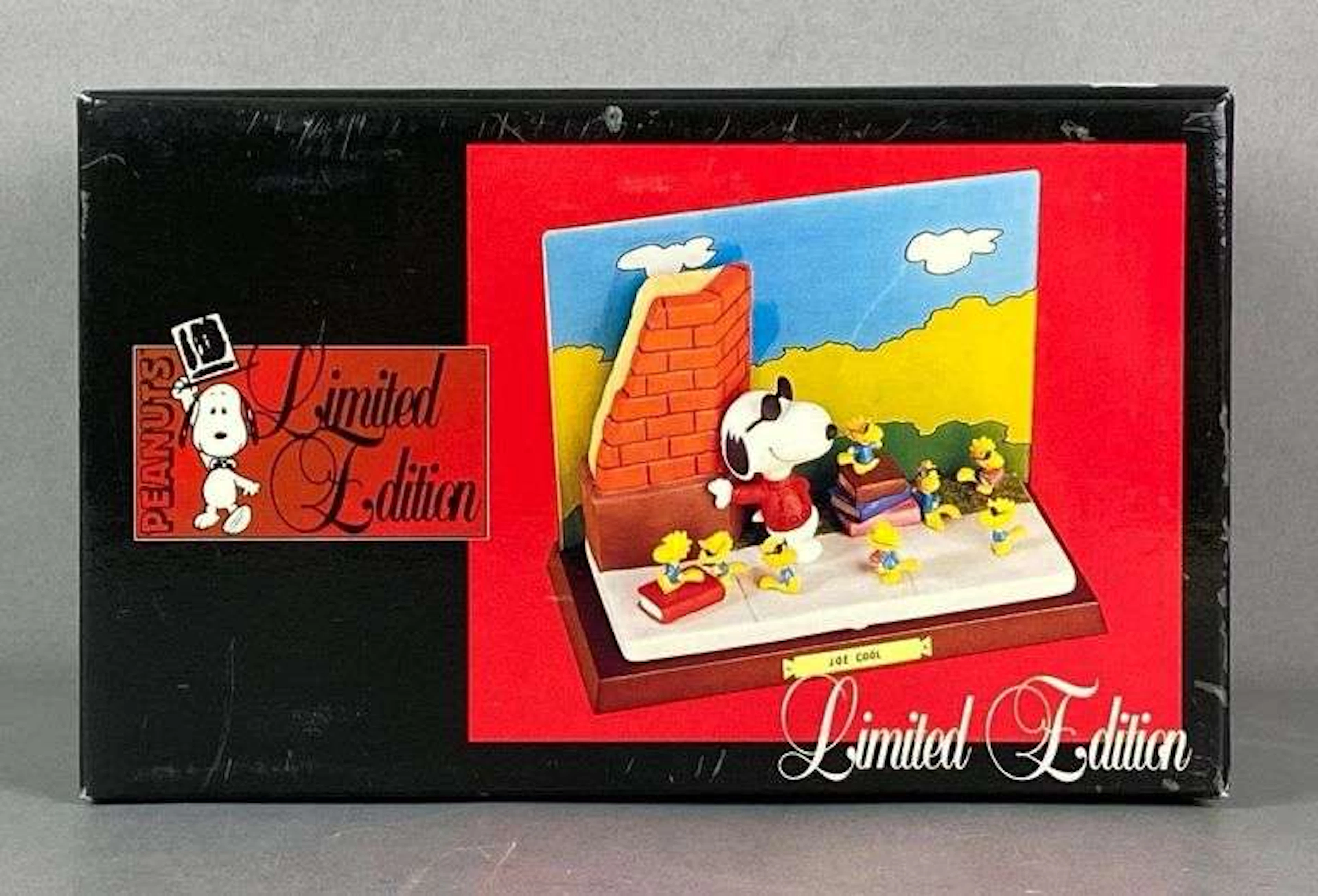 Peanuts LE Hand Painted Joe Cool Porcelain Figurine
