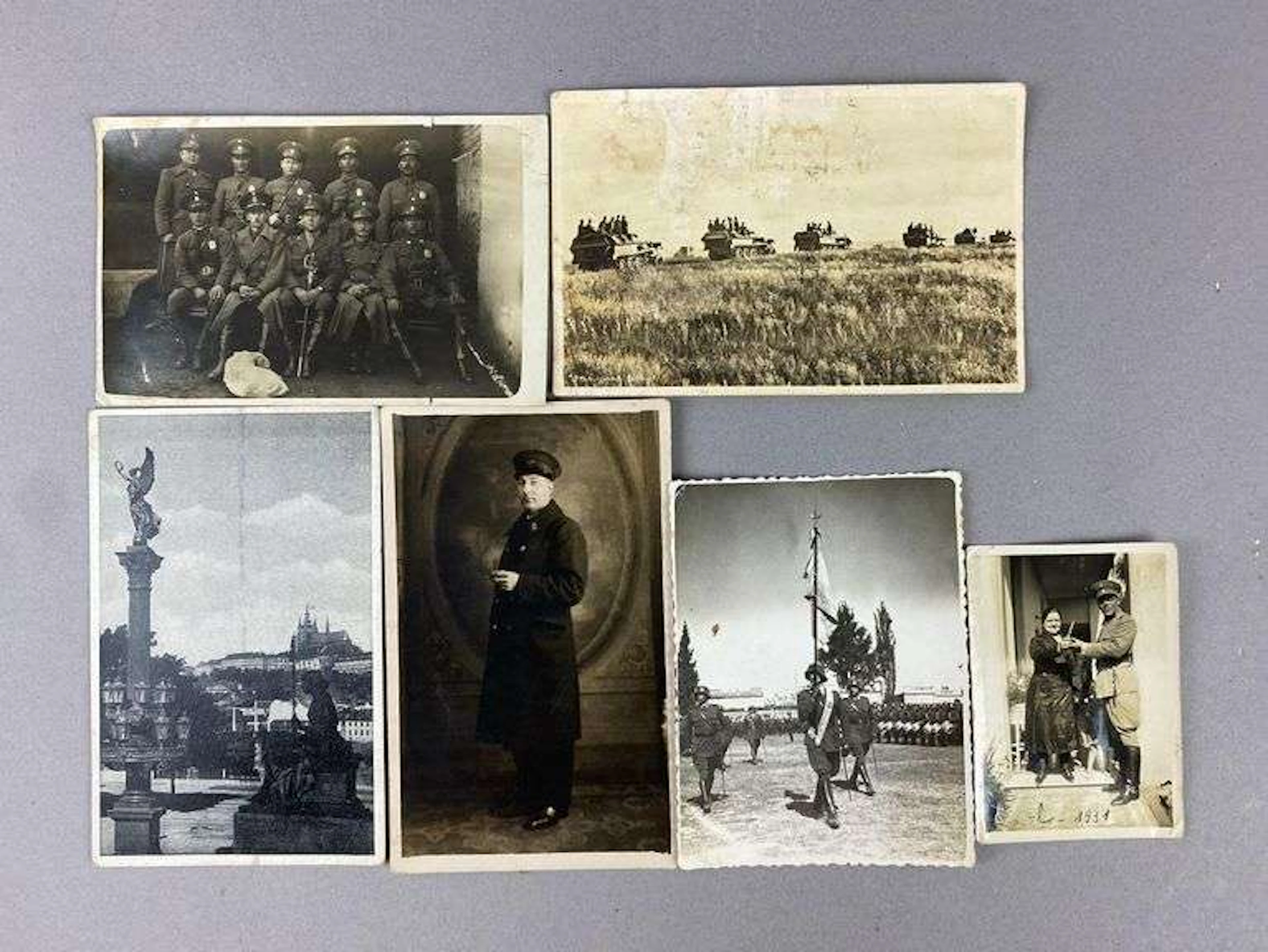 Group of 6 WW2 German Postcards and More