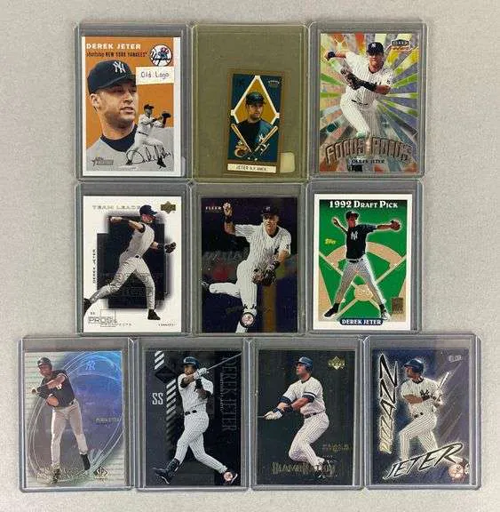 10 - 1998 - 03 Derek Jeter Cards with Variations and Inserts | Barnebys