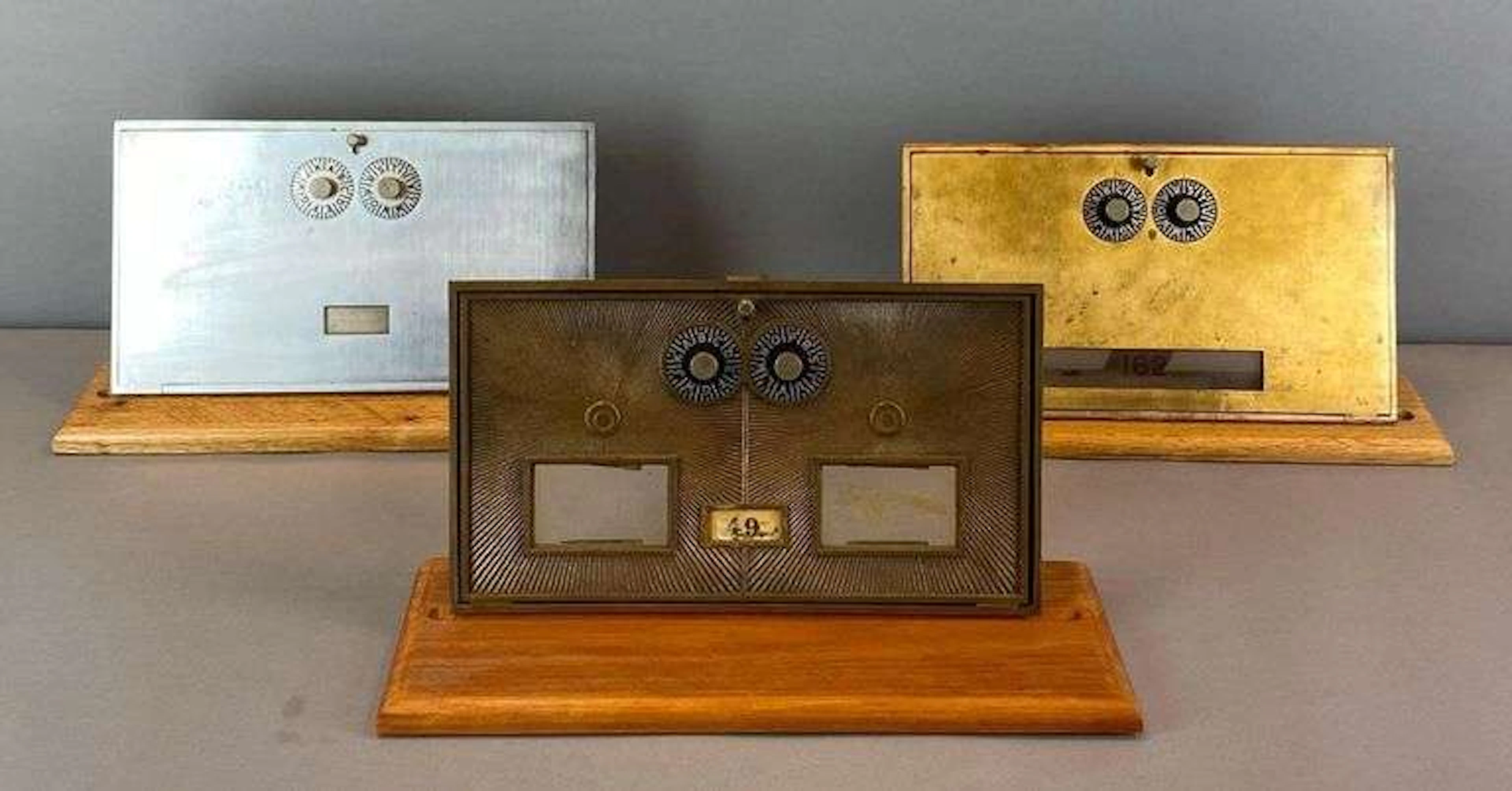 Group of 3 US Post Office Box Doors