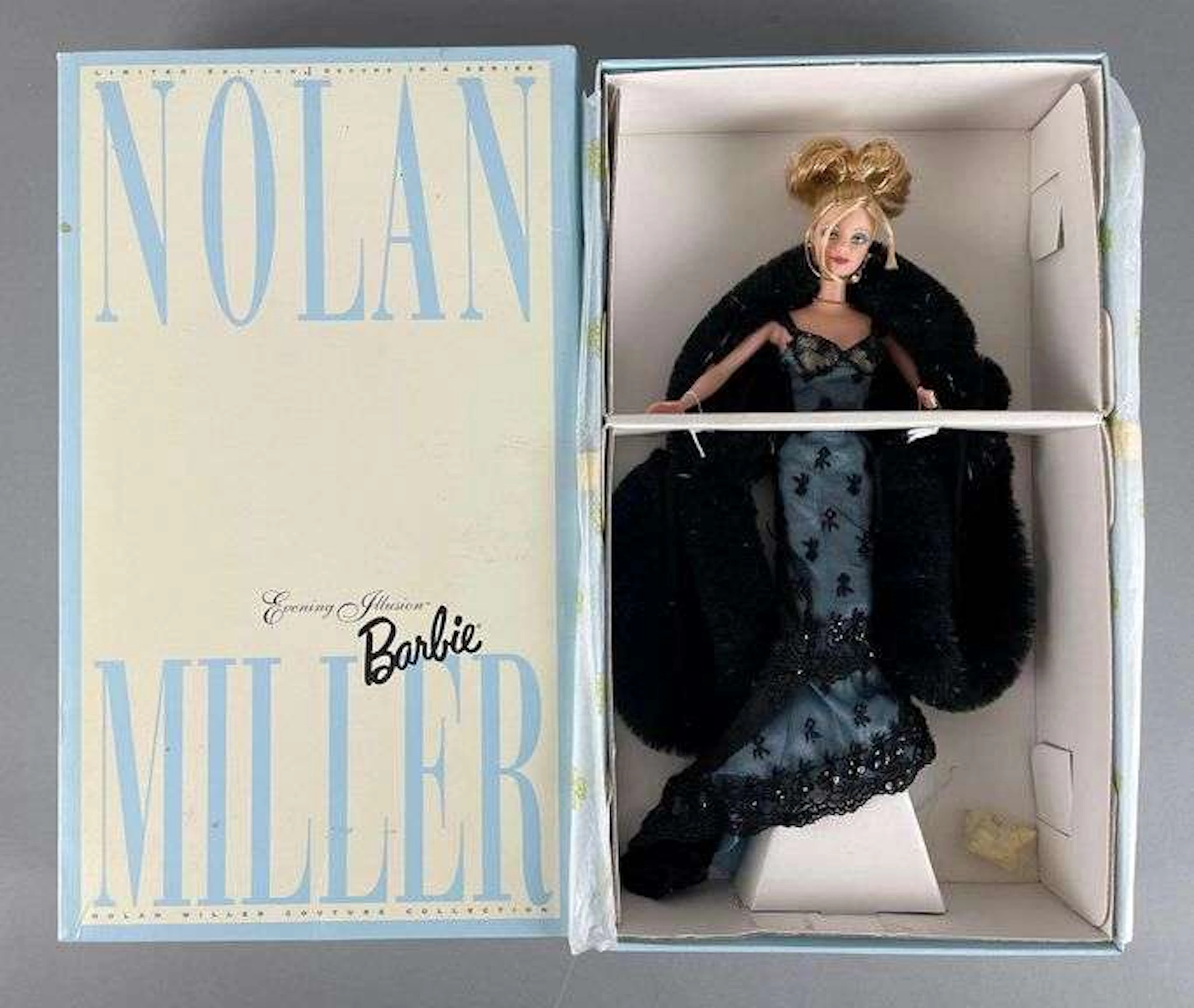 Mattel Nolan Miller Evening Illusion Barbie Fashion Doll