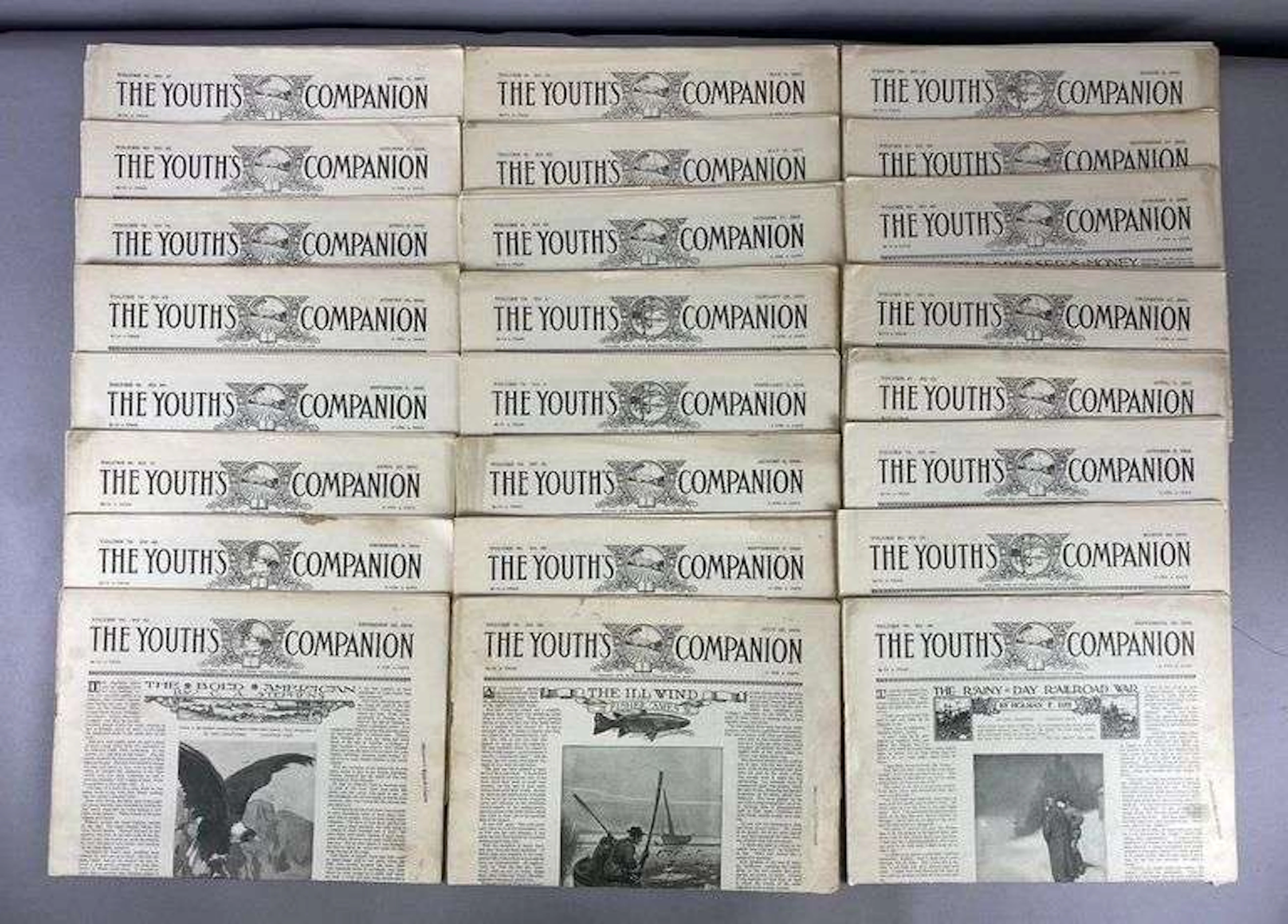 Group of 30+ 1900’s Boston, Massachusetts The Youth’s Companion Newspapers