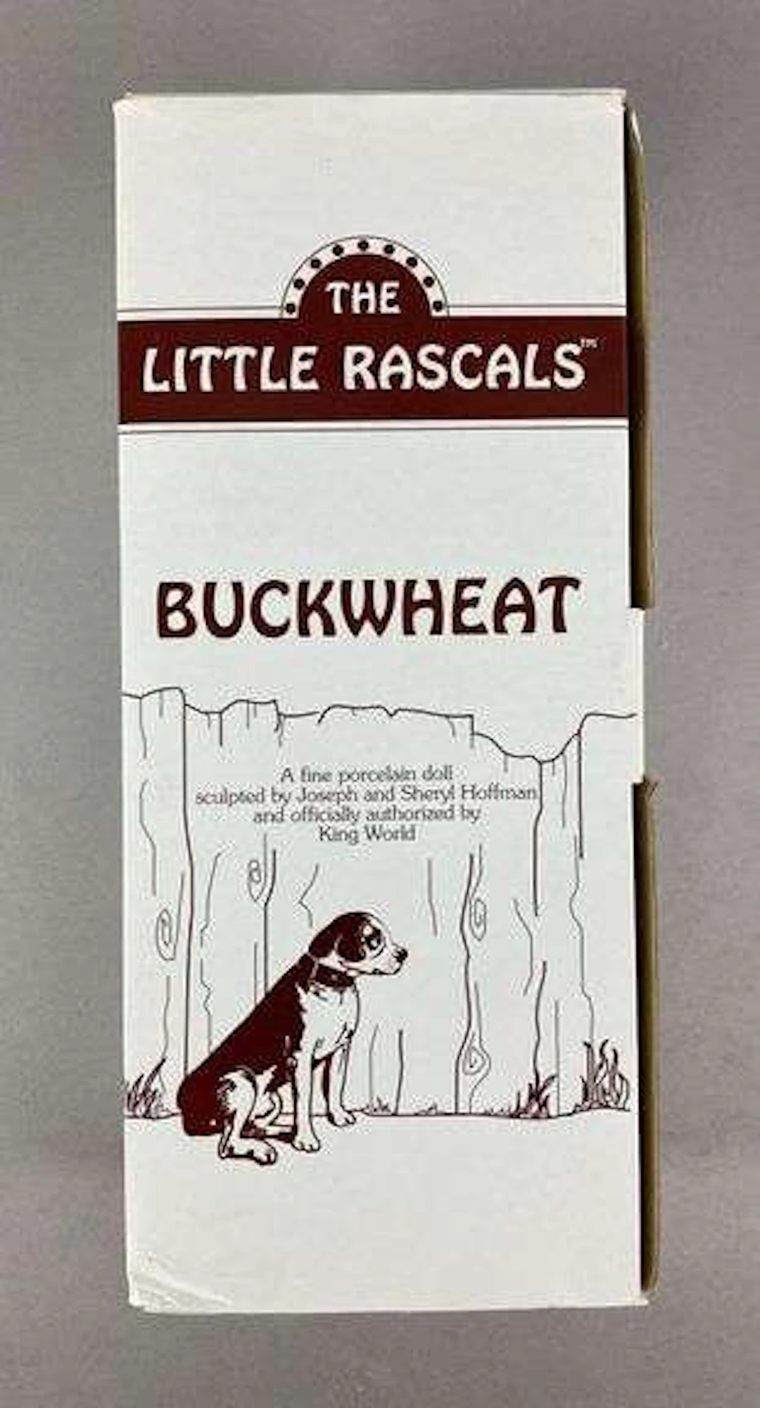 1993 King World The Little Rascals Buckwheat Porcelain Doll
