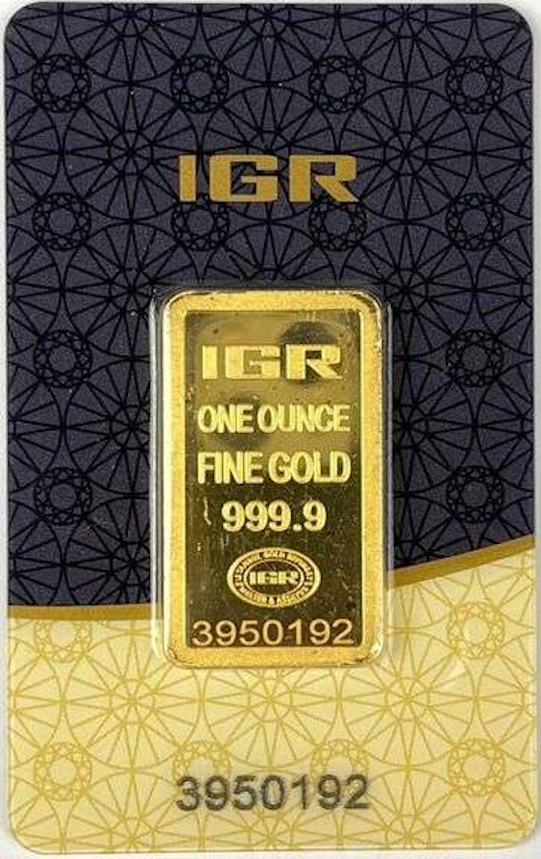 Istanb gold Refineri 1 oz 999.9 Fine Gold Ingot/ Bar