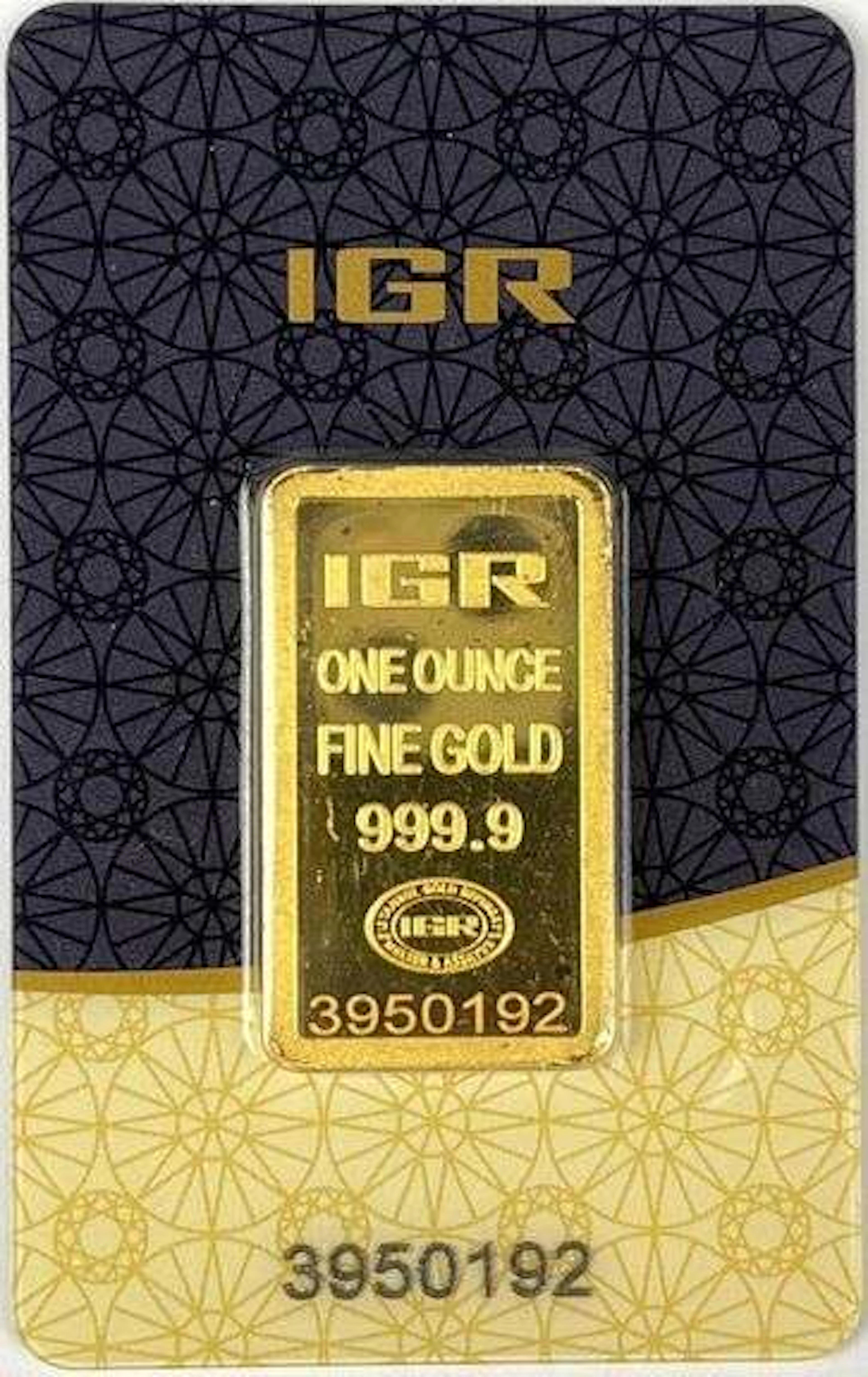 Istanb gold Refineri 1 oz 999.9 Fine Gold Ingot/ Bar