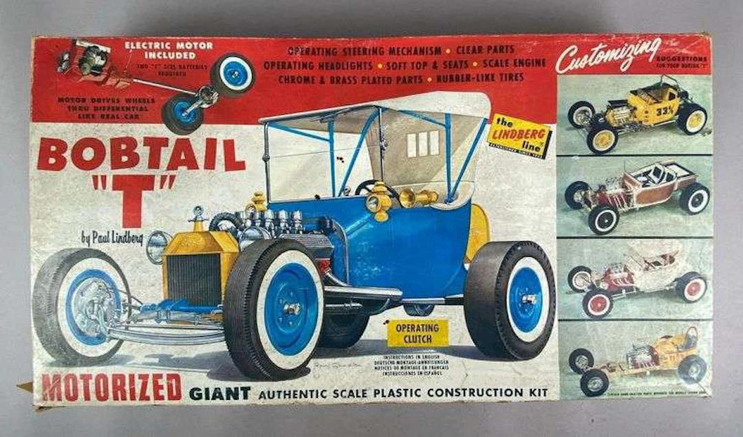Lindberg Bobtail T Plastic Model Kit