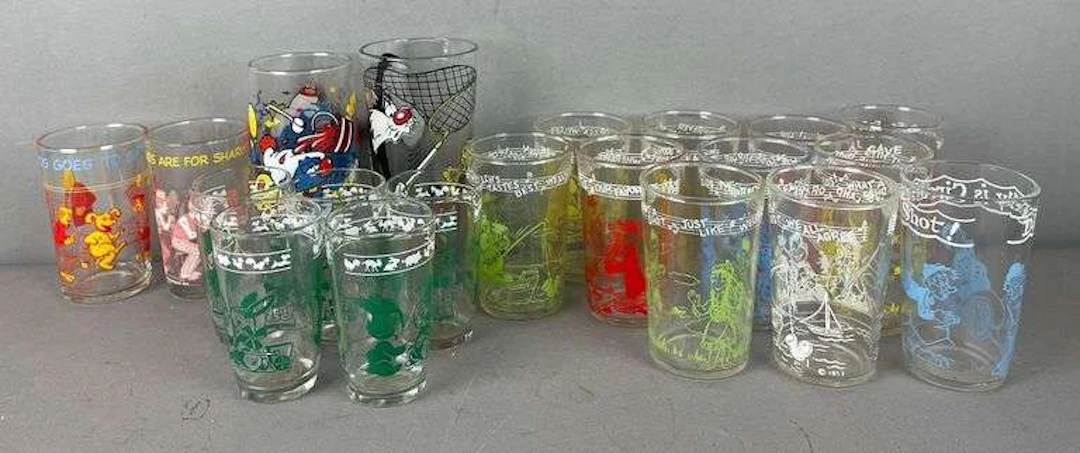 Group of Vintage Glassware