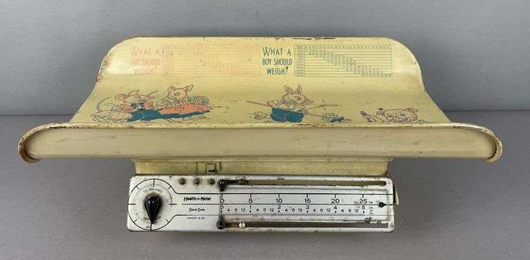 Vintage Health-o-Meter 30 Lb. Baby Scale