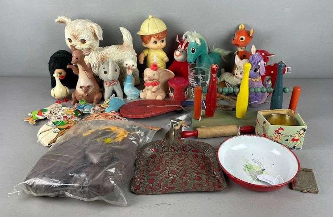 Group of Vintage Toys