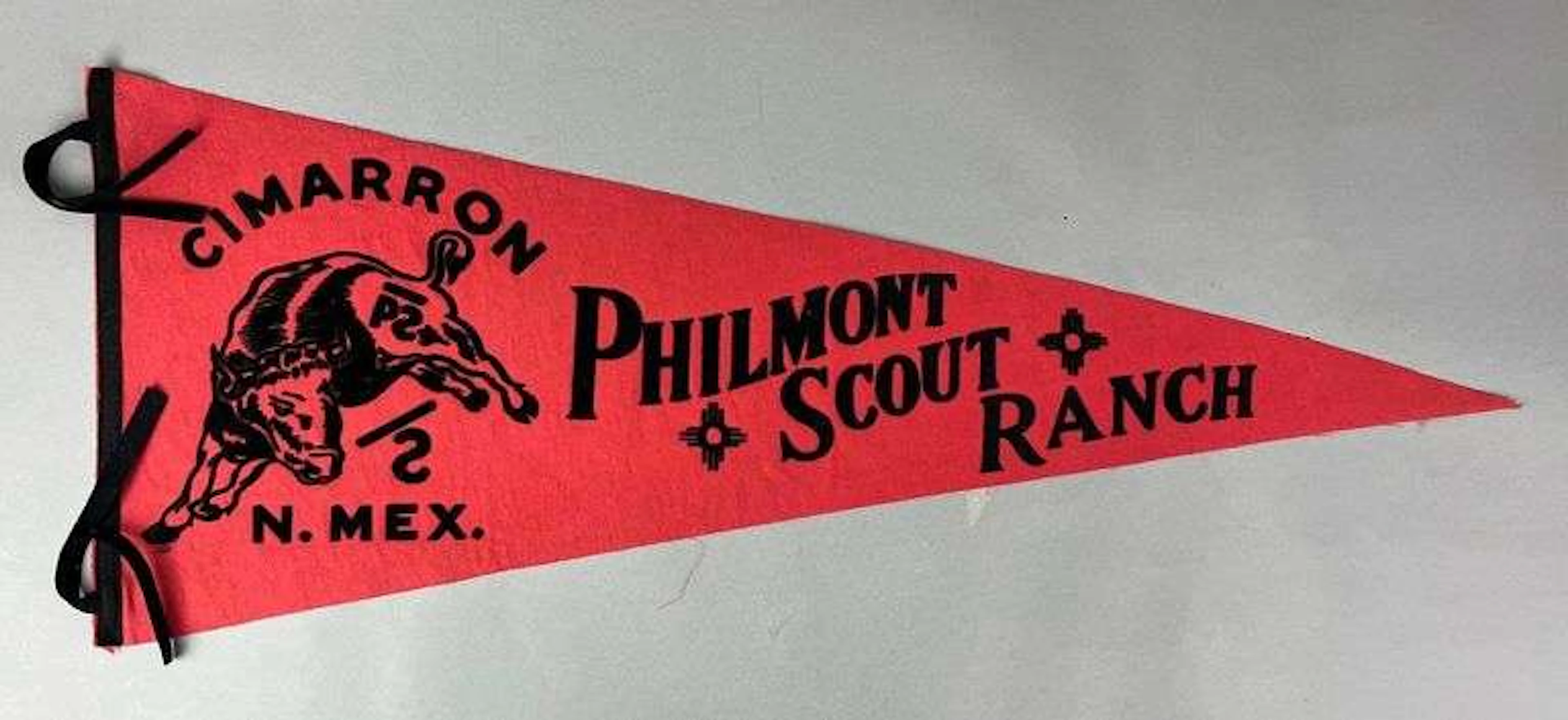 Vintage Philmont Scout Ranch Felt Pennant