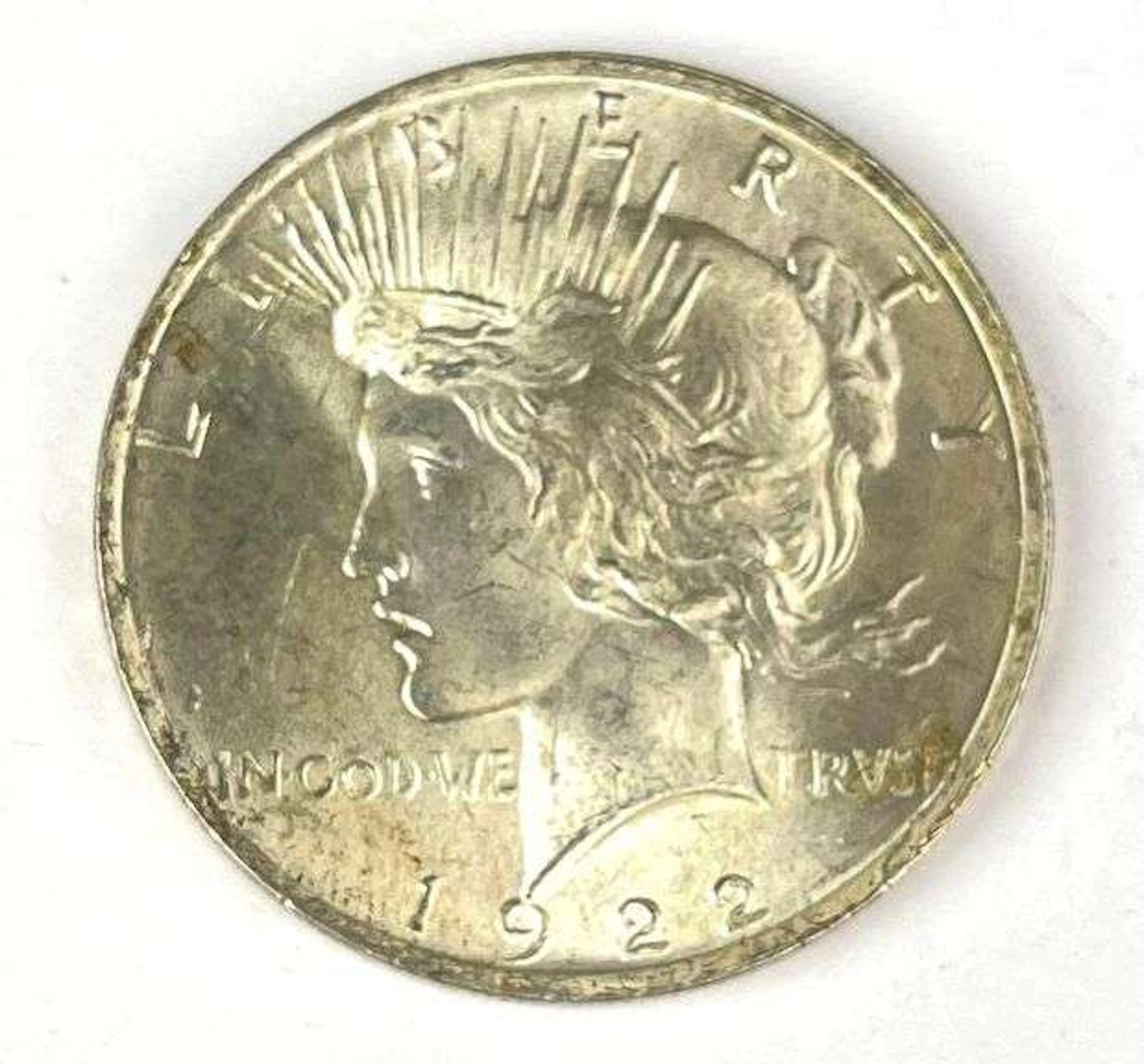 1922 US Peace Silver Dollar