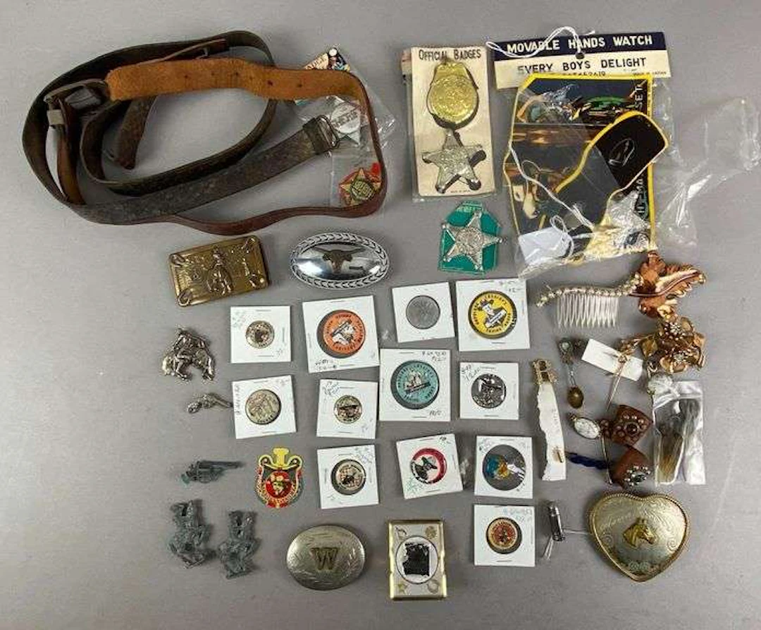 Group of Cowboy Items and More