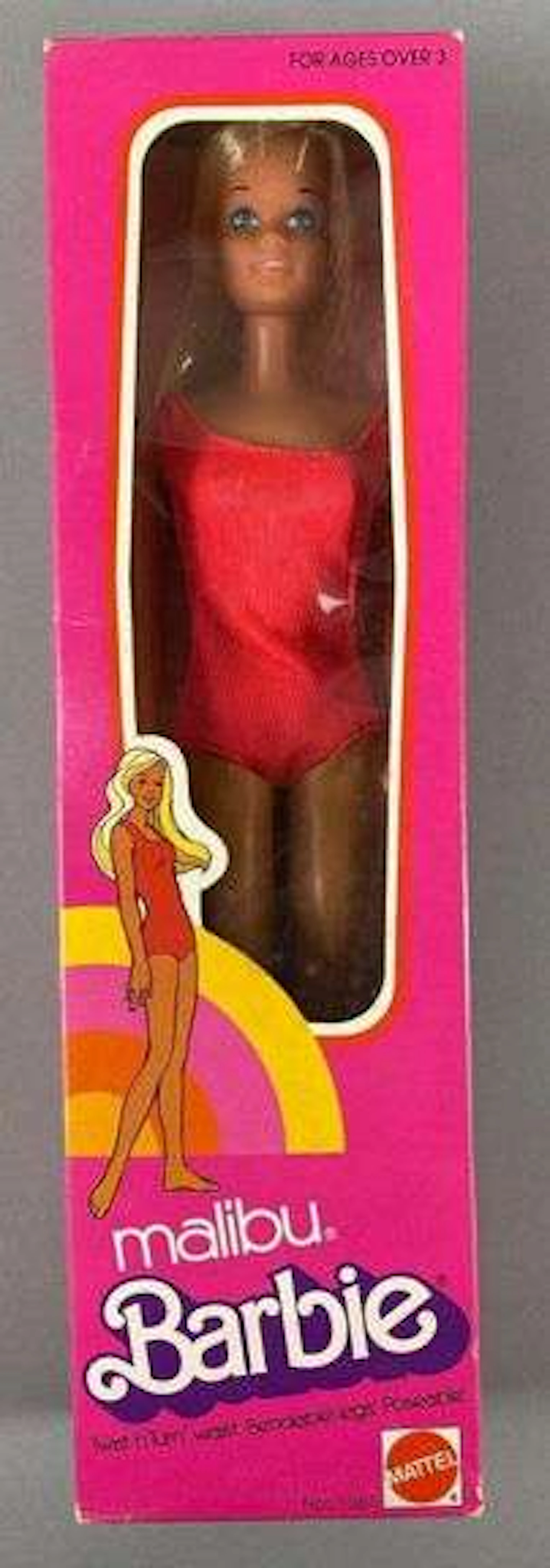 Vintage Mattel Malibu Barbie Blonde Fashion Doll
