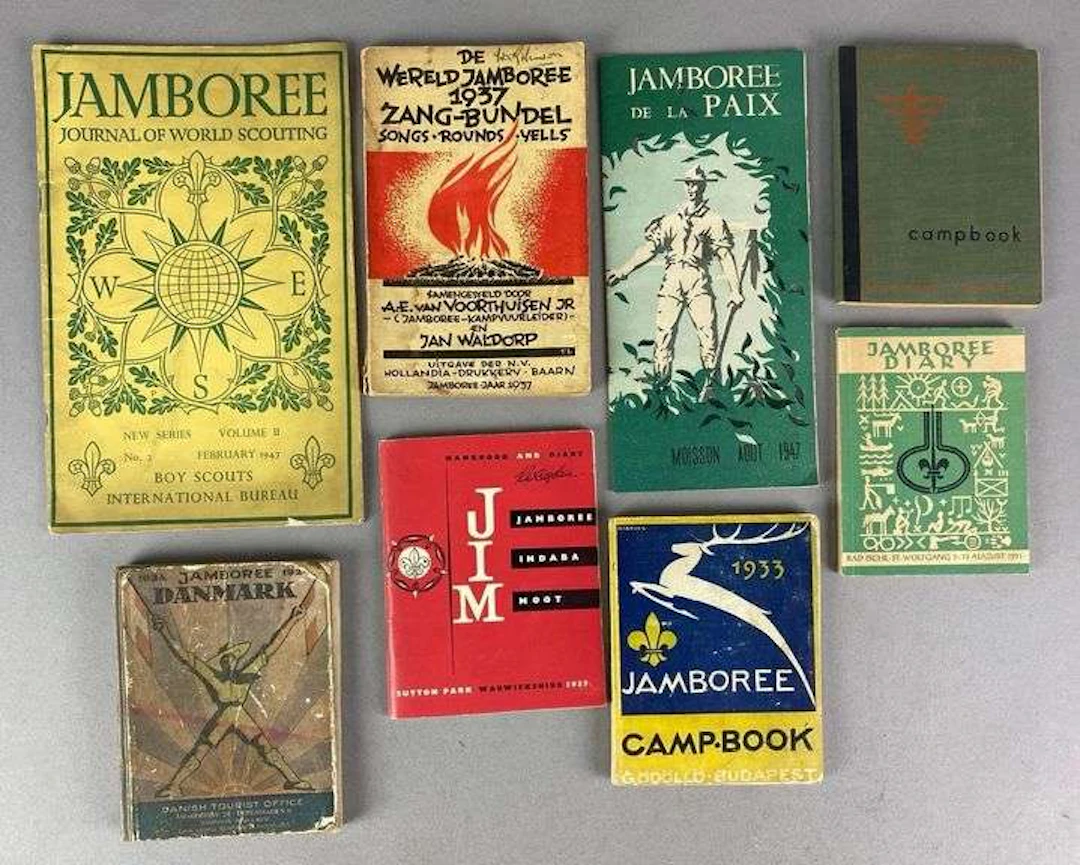 Group of Vintage Boy Scouts of America Jamboree Ephemera