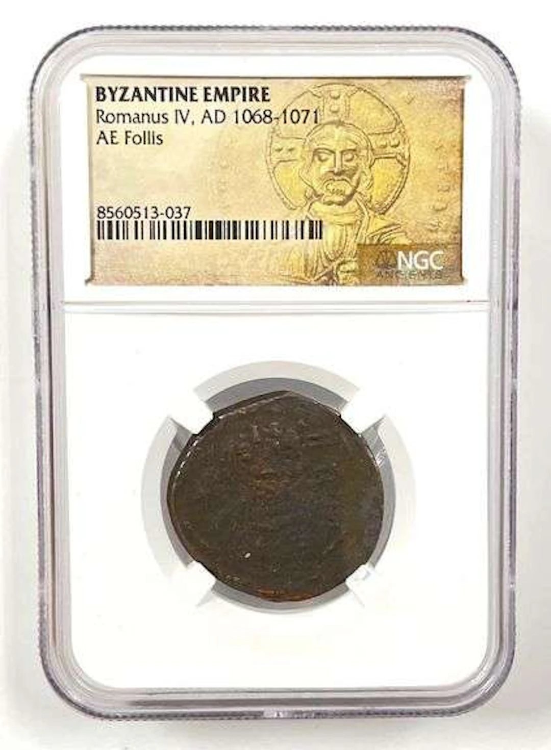 1068-1071 AD AE Follis Byzantine Empire Romanus IV NGC Ancients