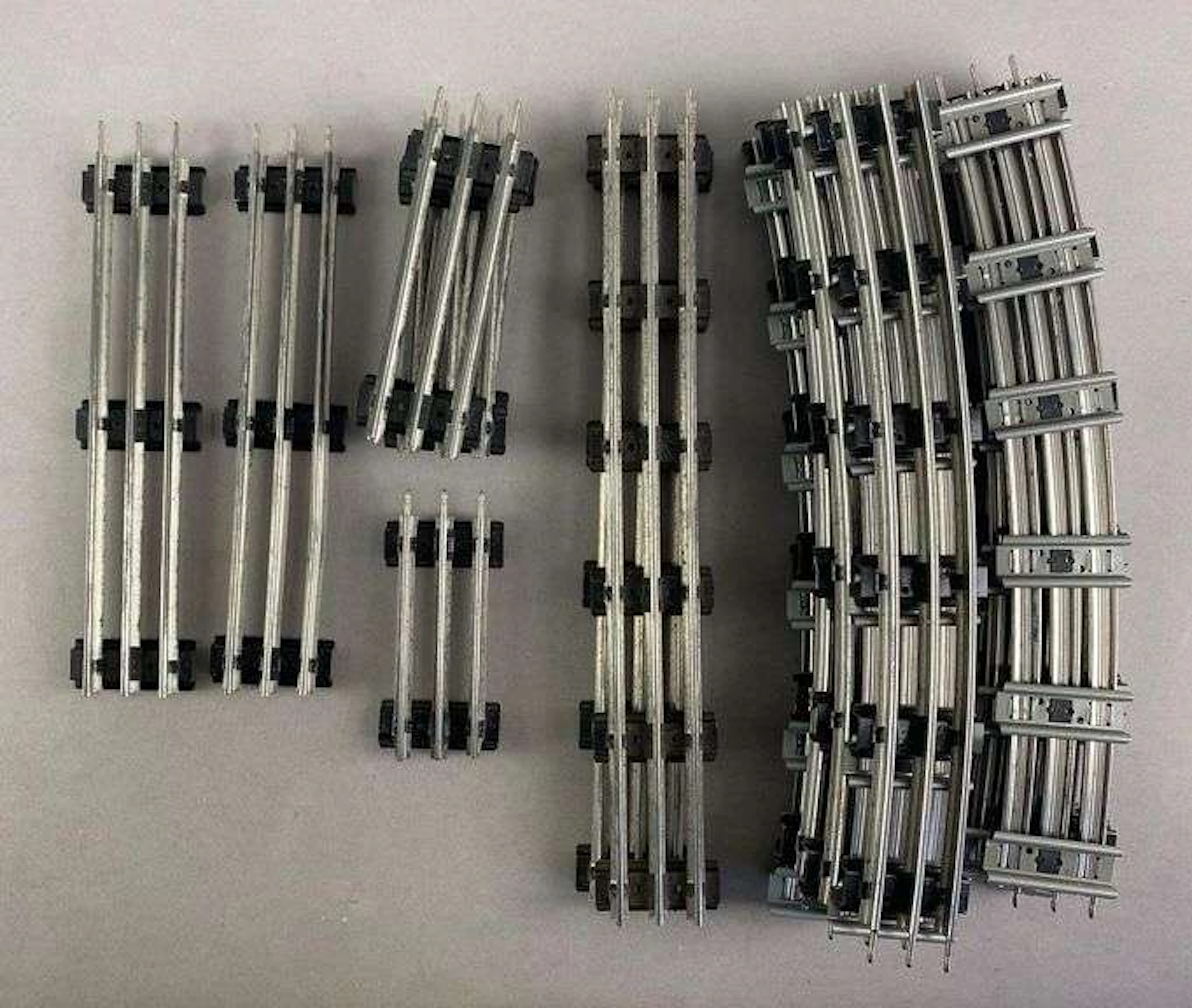 Group of Lionel O Scale Track Lengths