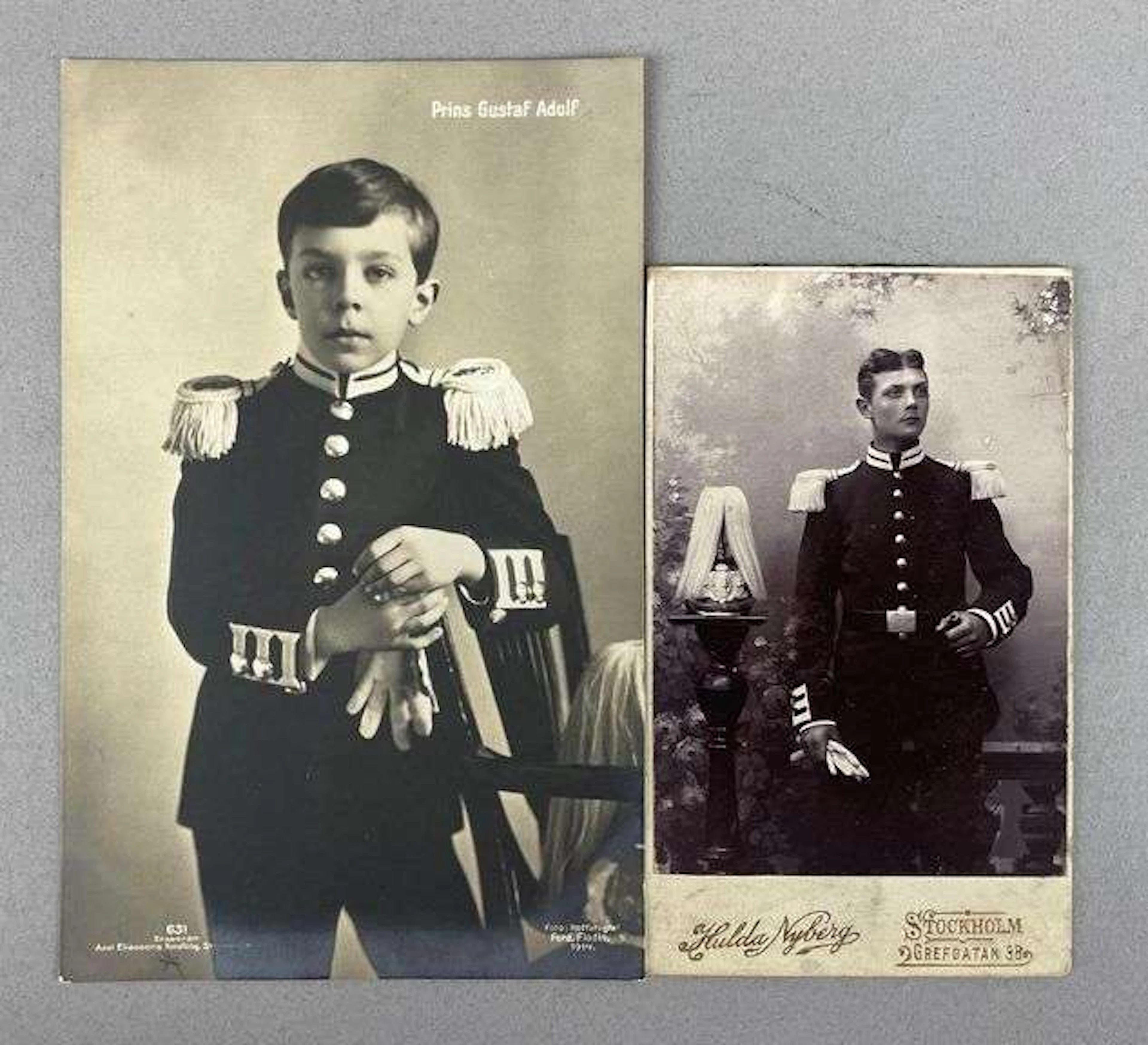 Group of 2 Imperial Sweden Photos