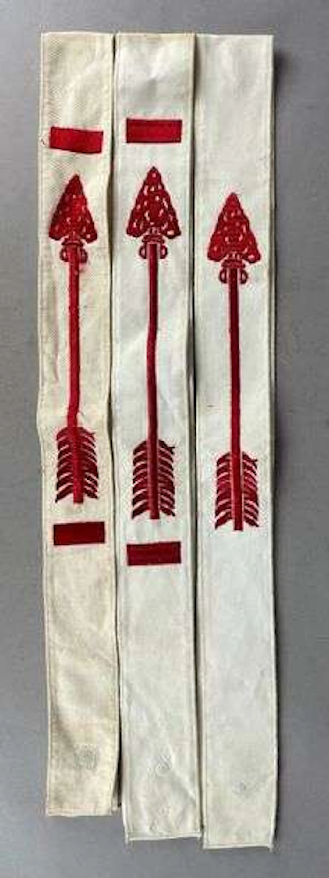 Group of 3 Vintage Boy Scouts Order of the Arrow Ordeal Sashes