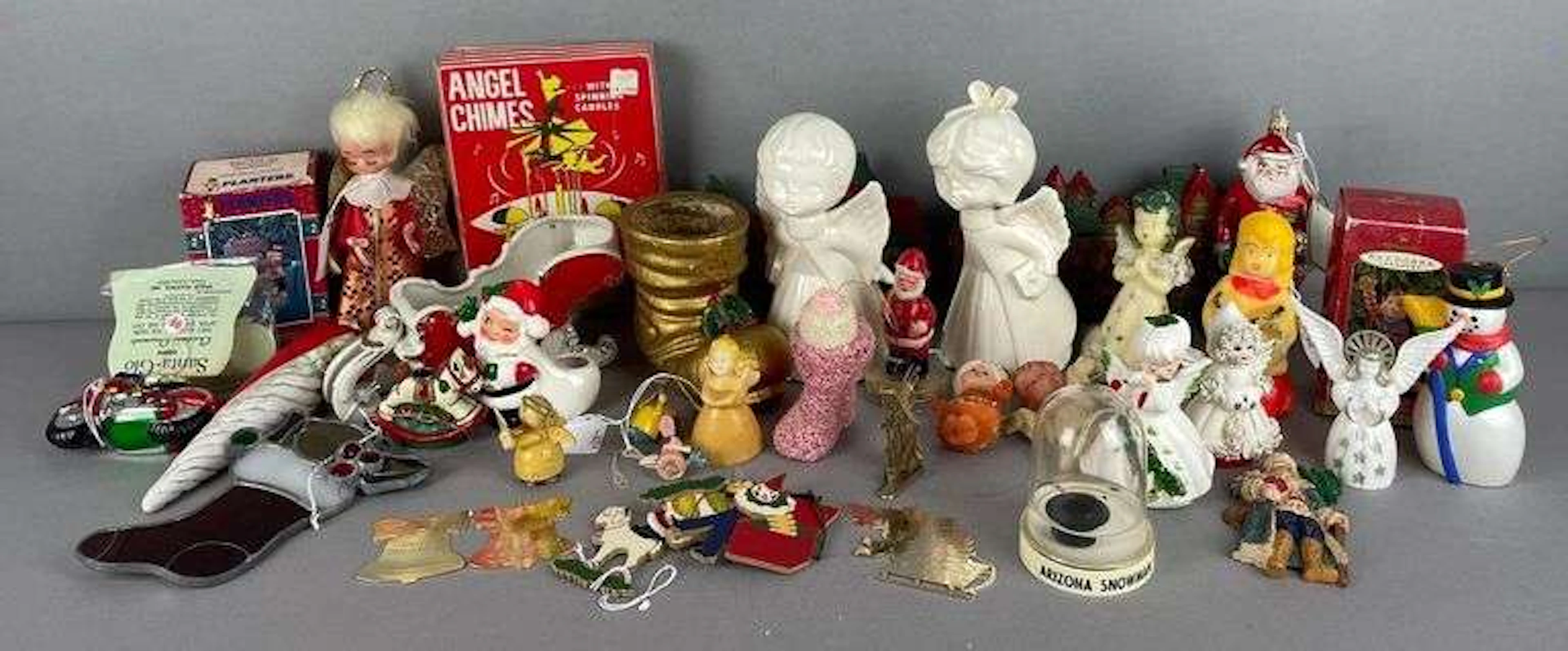 Group of Vintage Christmas Items