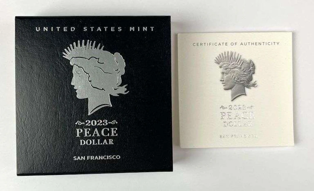 2023 US Mint San Francisco Peace Silver Proof Dollar