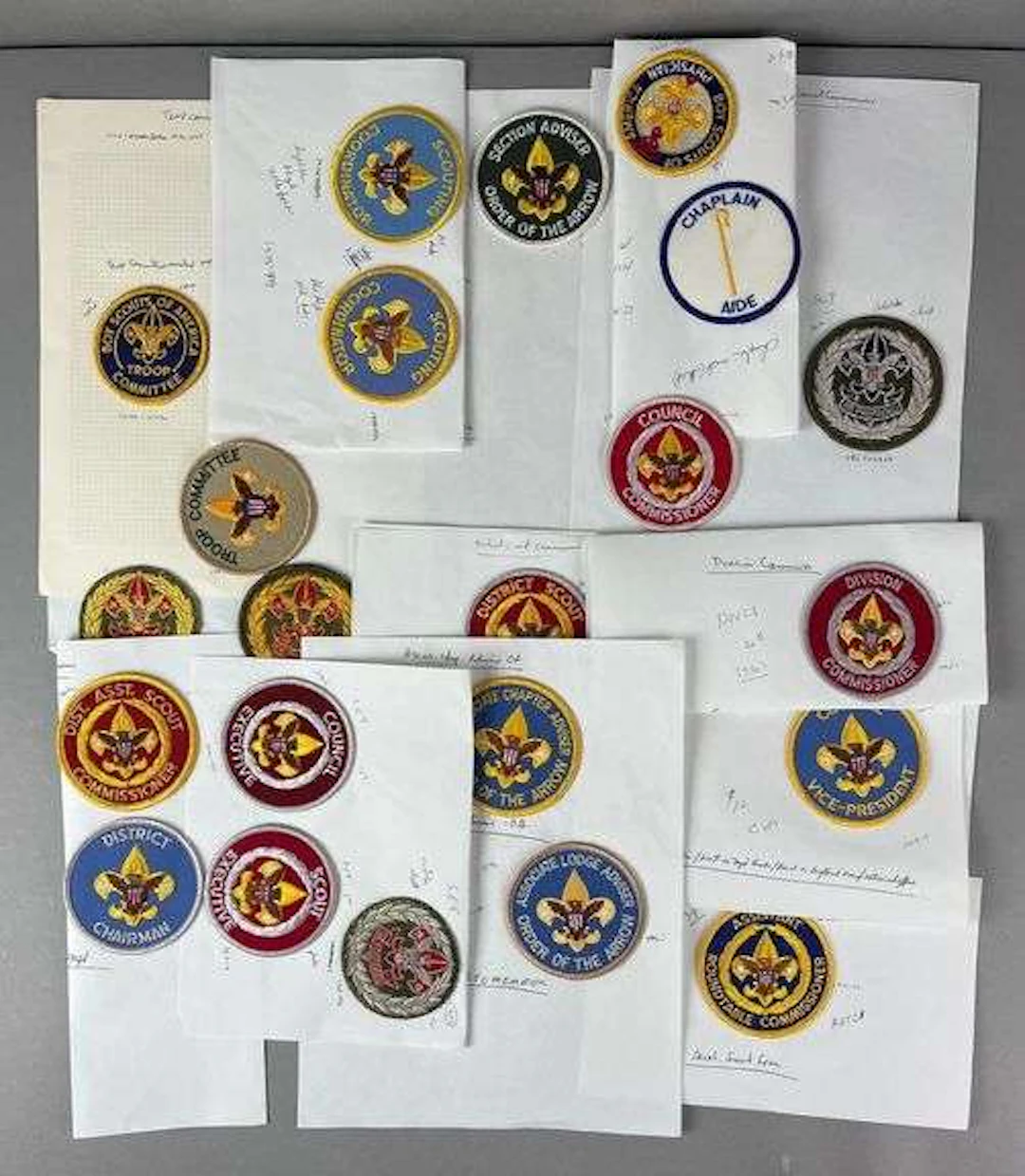 Group of 22 Boy Scouts of America Patches