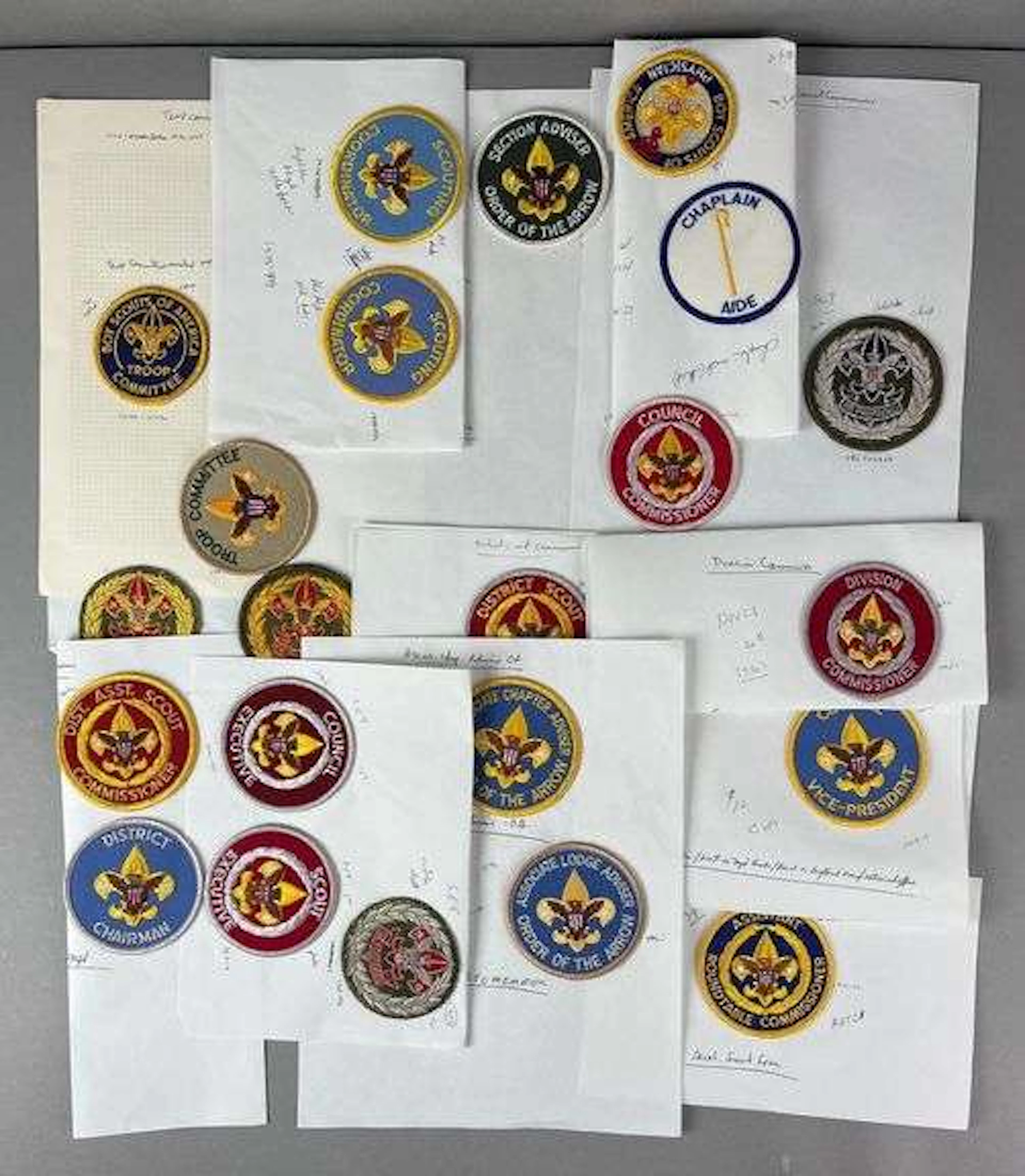 Group of 22 Boy Scouts of America Patches