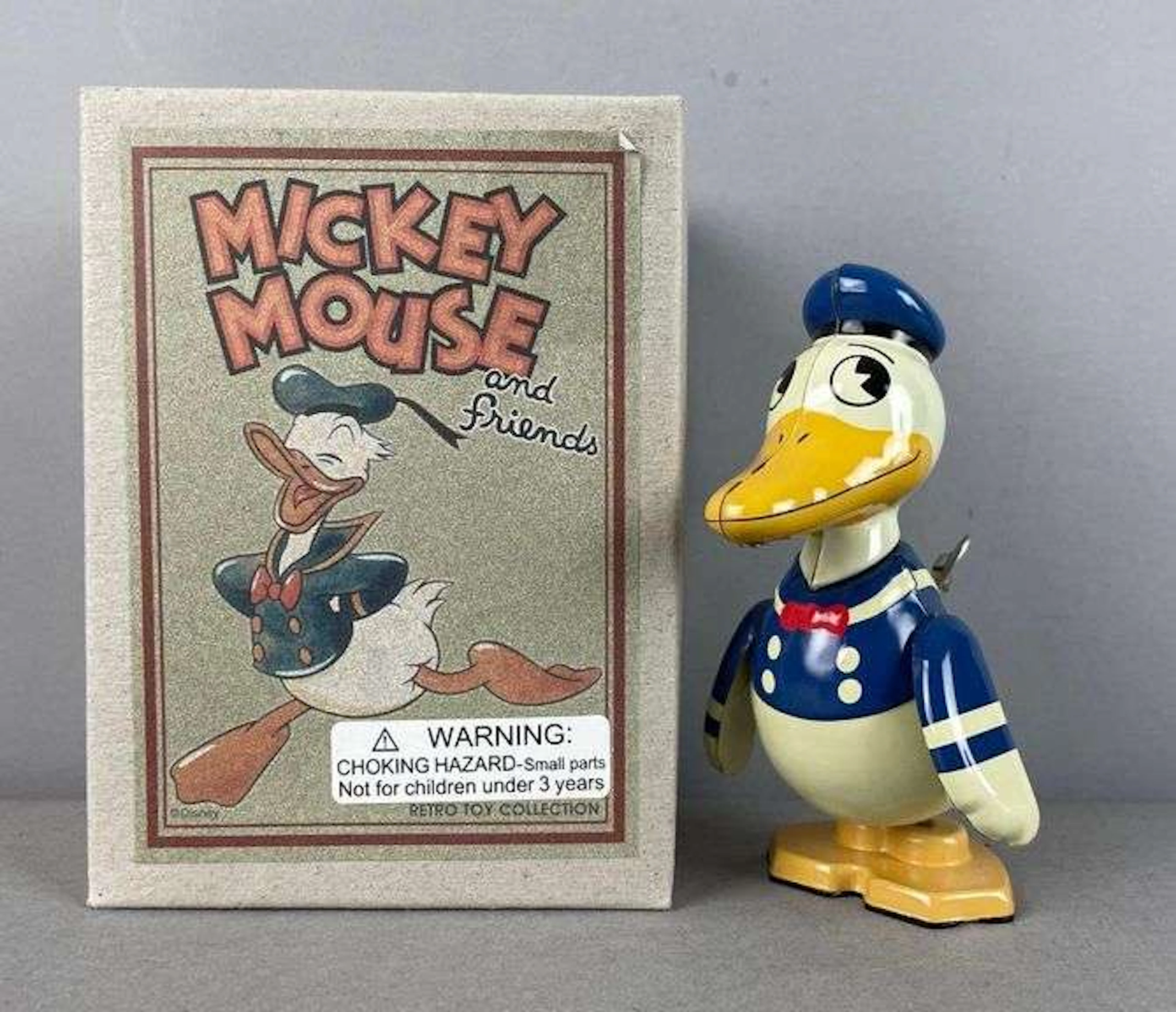 Schylling Disney Retro Toy Collection Wind-Up Donald Duck