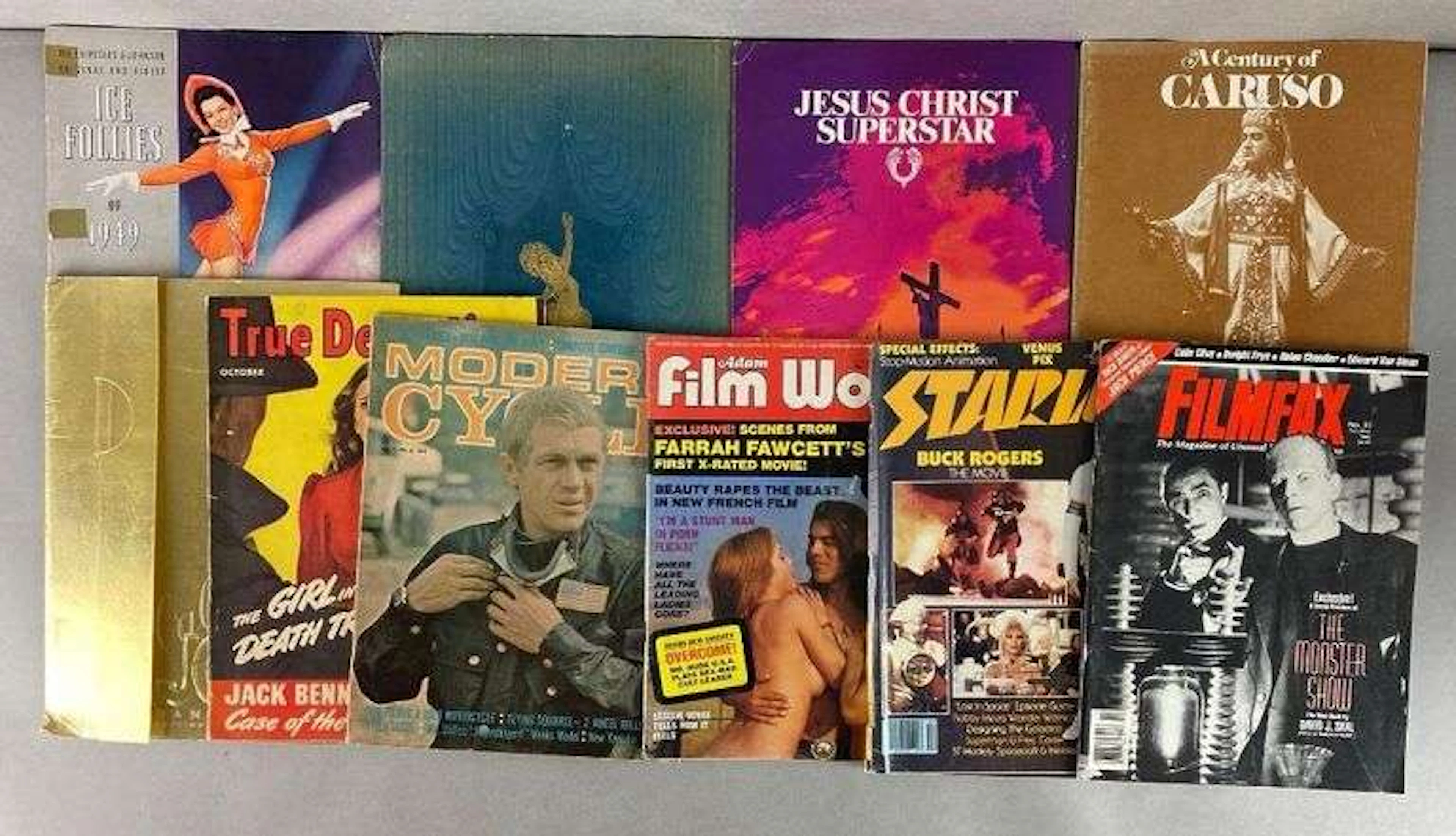 Group of 10 Programs and Magazines