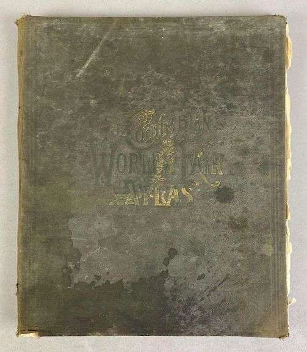 1893 The Columbian Worlds Fair Atlas Hardcover Book