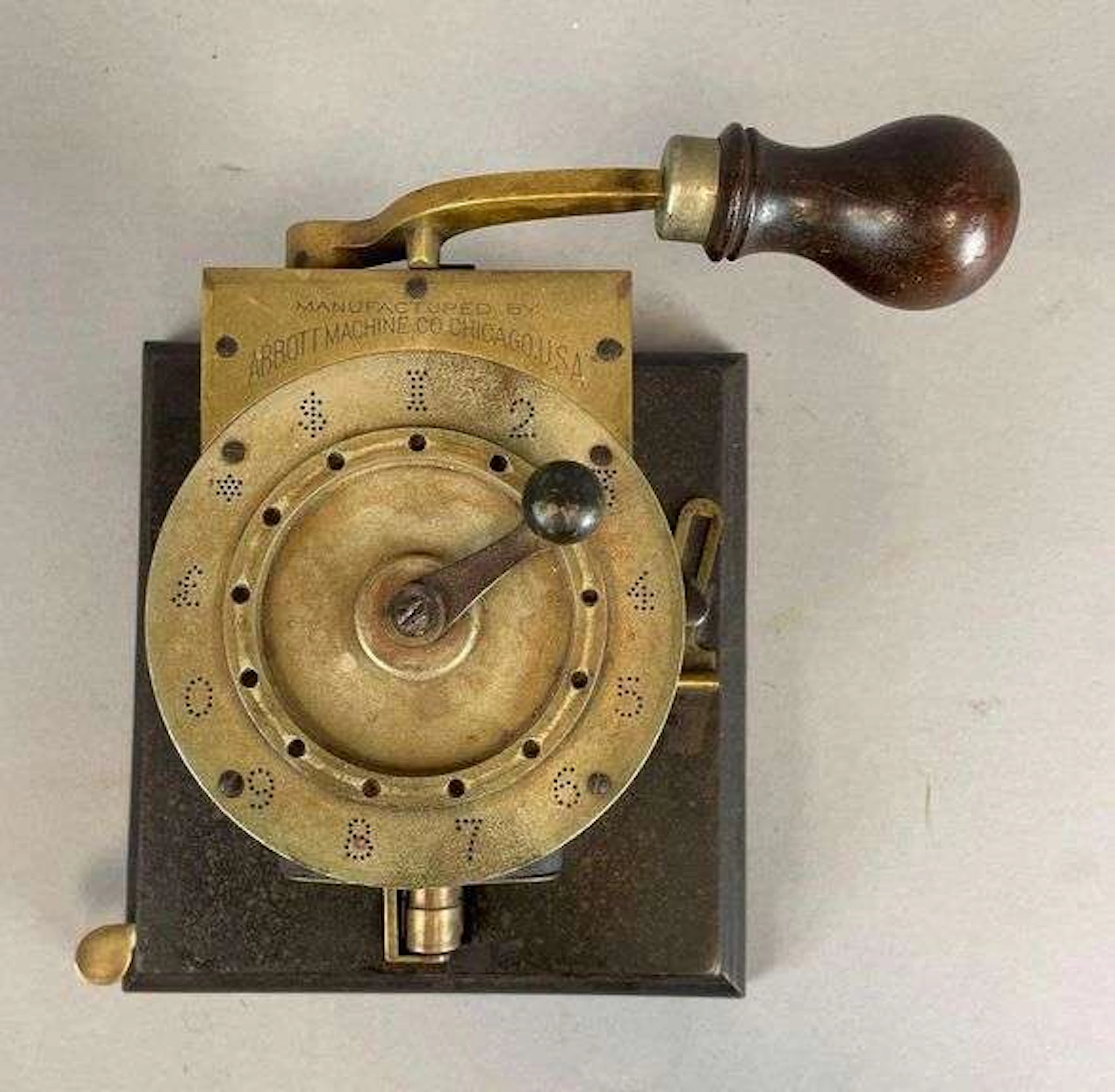 Antique Abbot Automatic Check Perforator