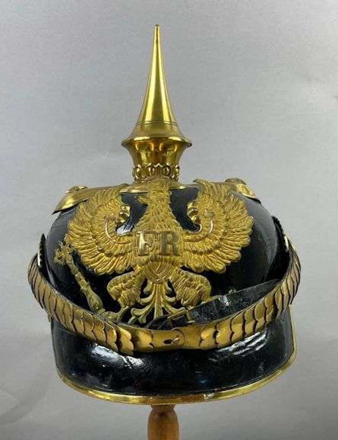 WW1 Imperial German Veterinarian Pickelhaube