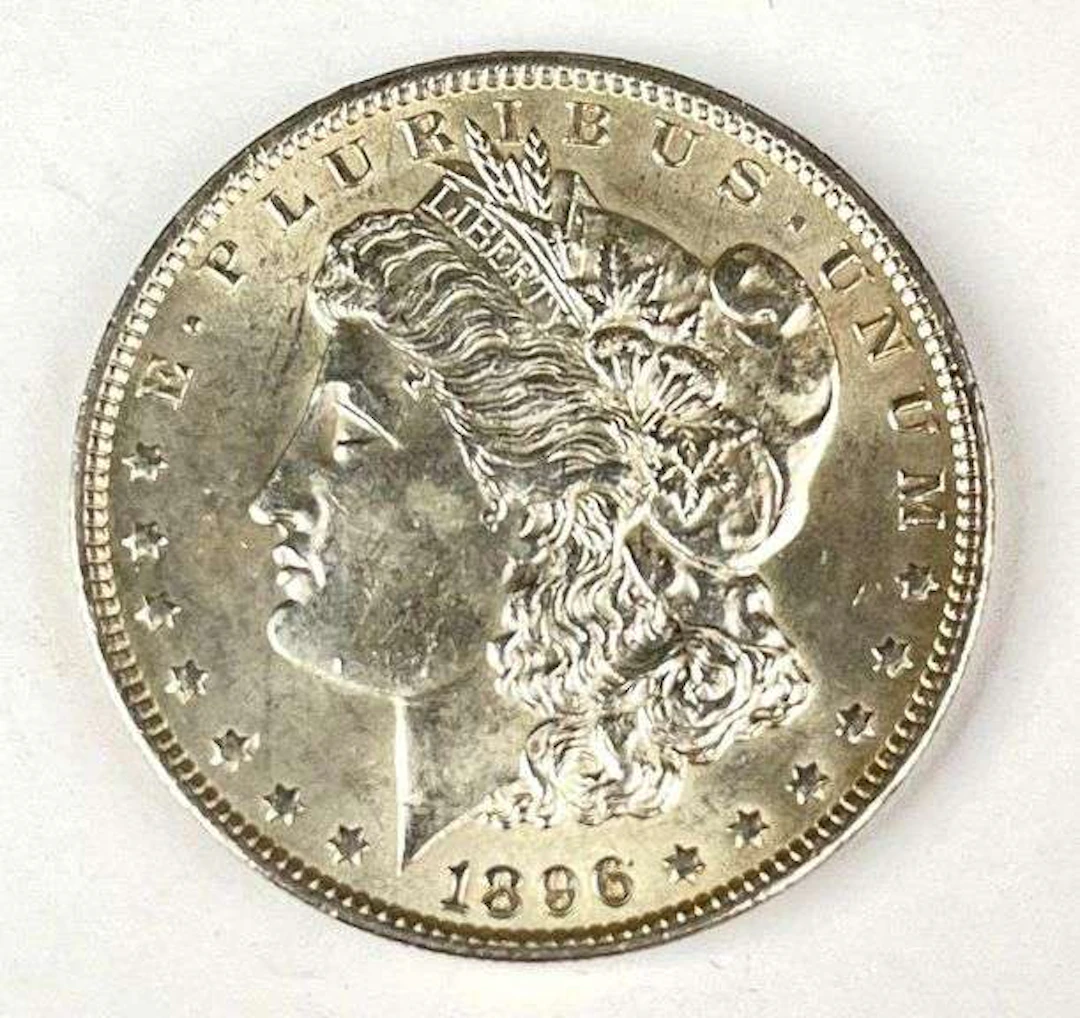 1896 US Morgan Silver Dollar