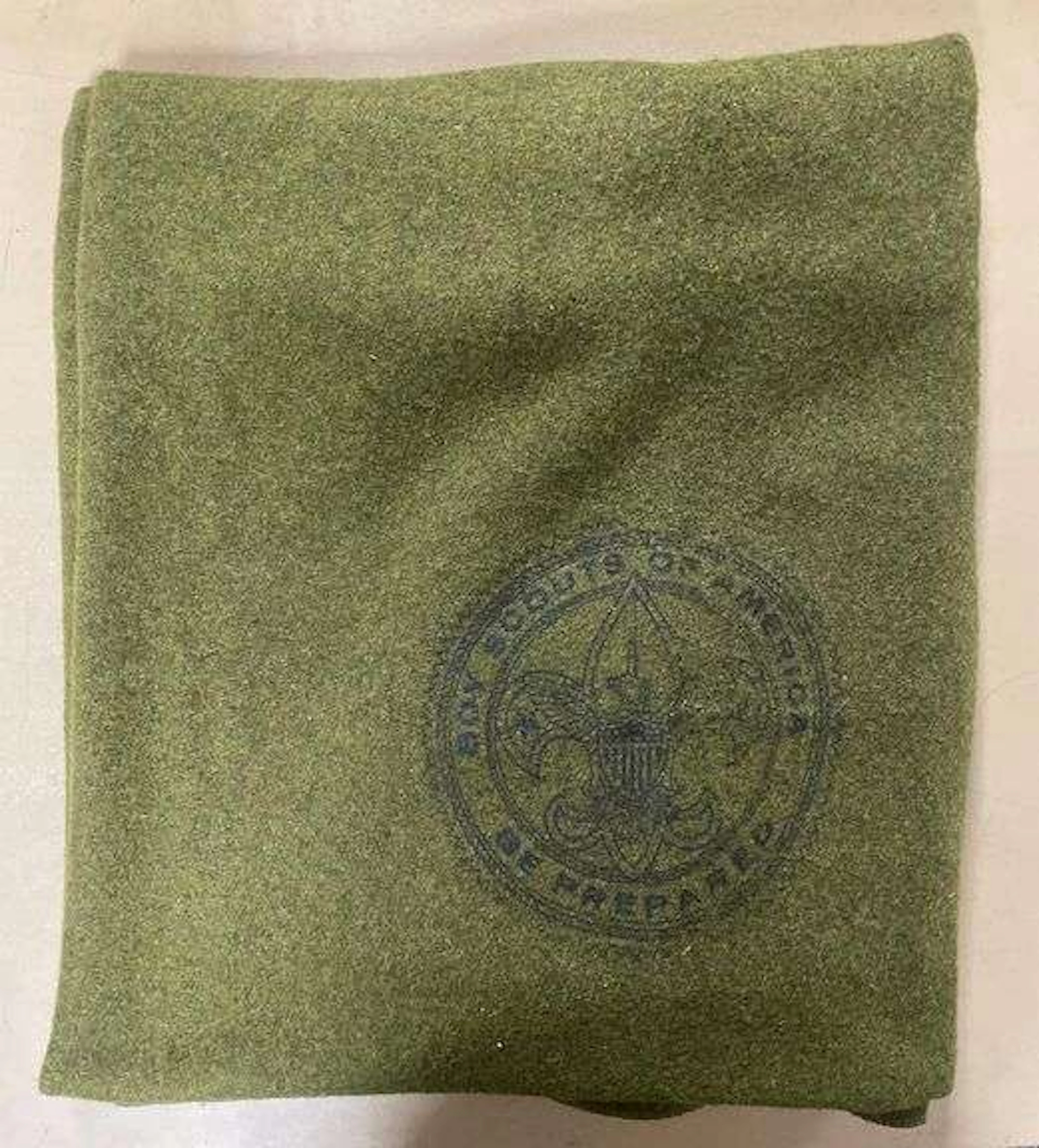 Vintage Boy Scouts Be Prepared Wool Blanket