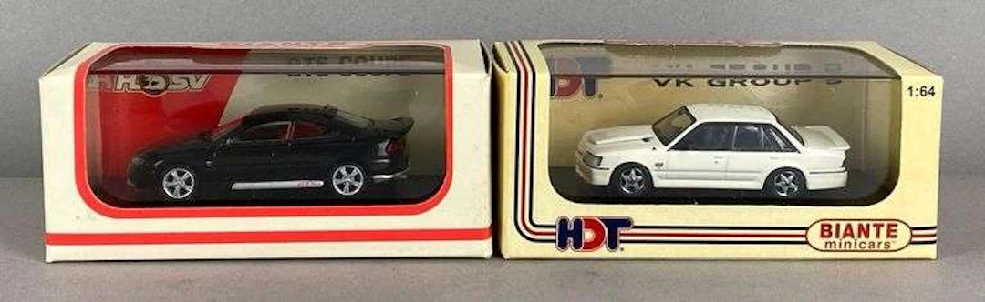 Group of 2 Biante Minicars Model Sports Cars