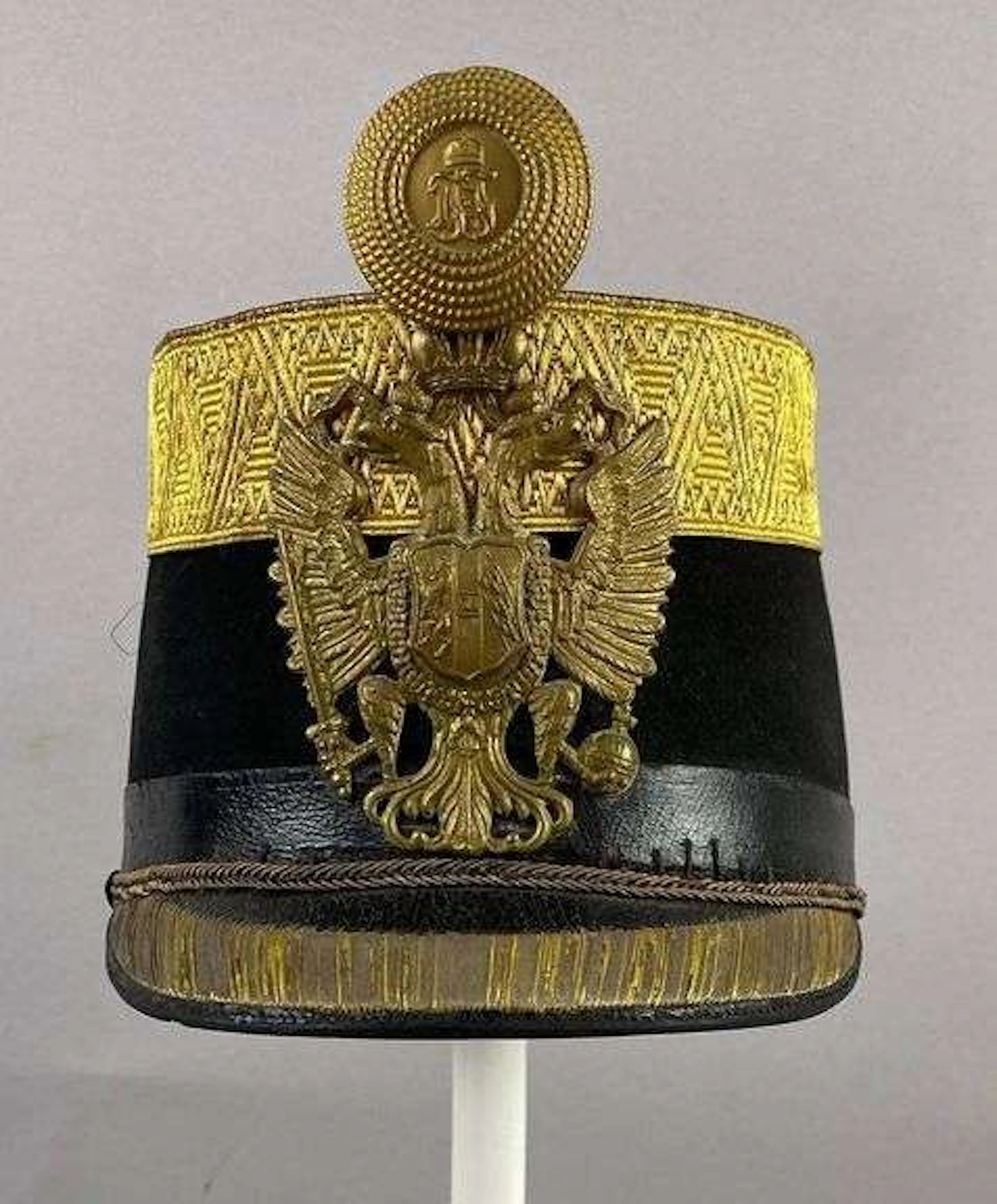 WW1 Austrian Officer Shako Cap