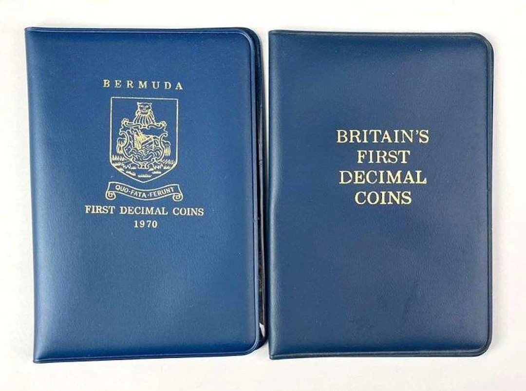 Group of 2 First Decimal Coin Proof Sets