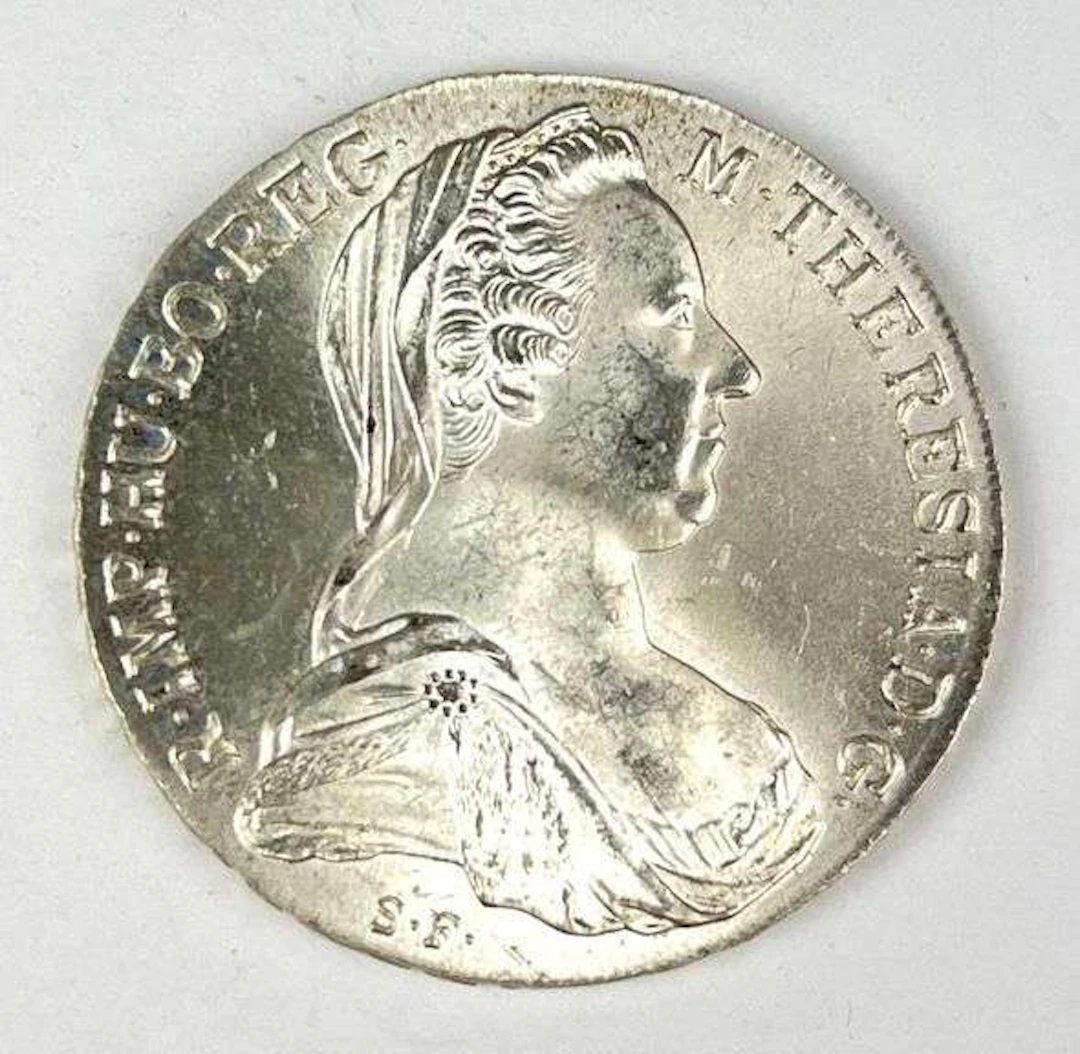1780 Austria Maria Theresa Silver Thaler Coin