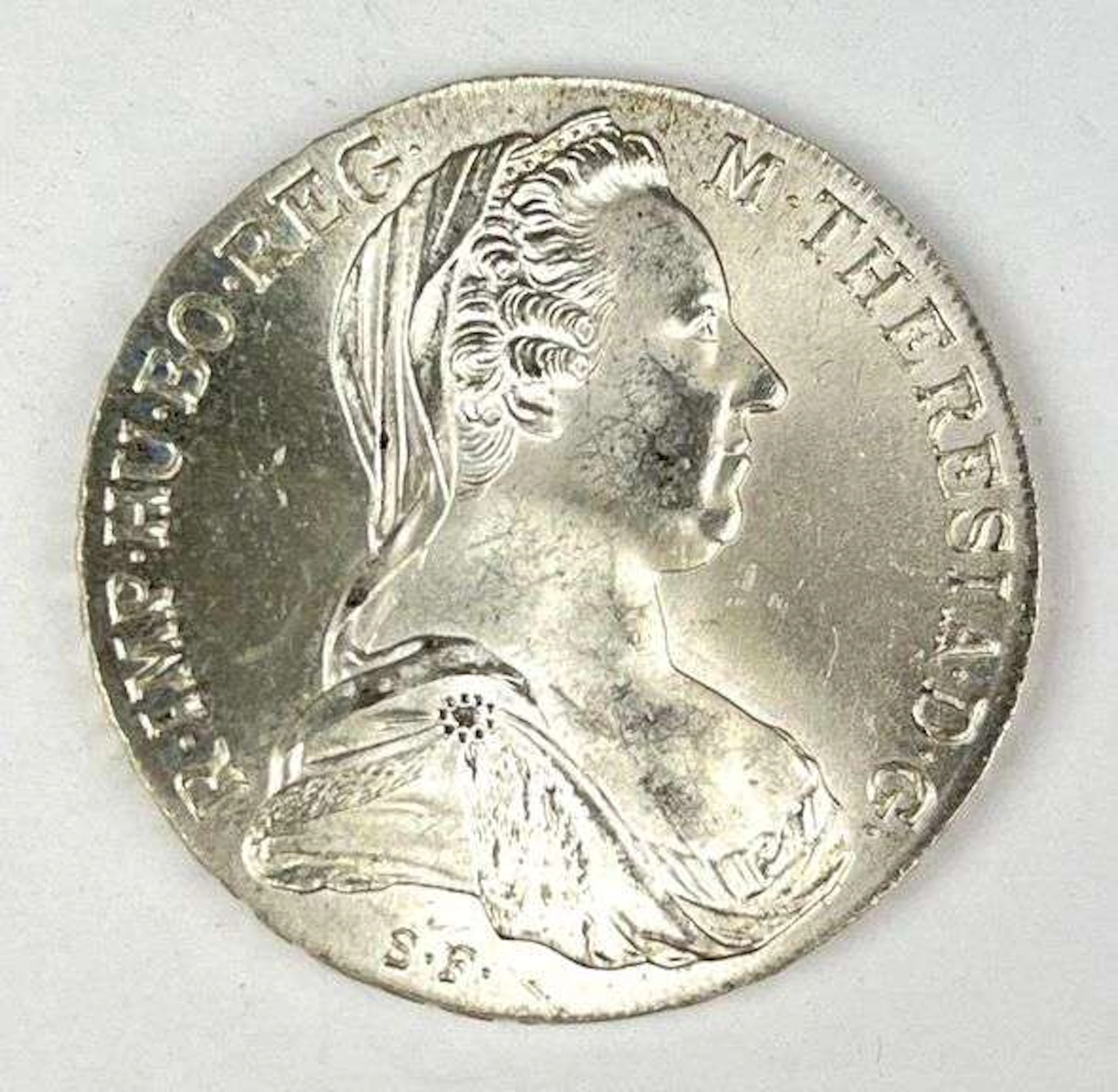 1780 Austria Maria Theresa Silver Thaler Coin