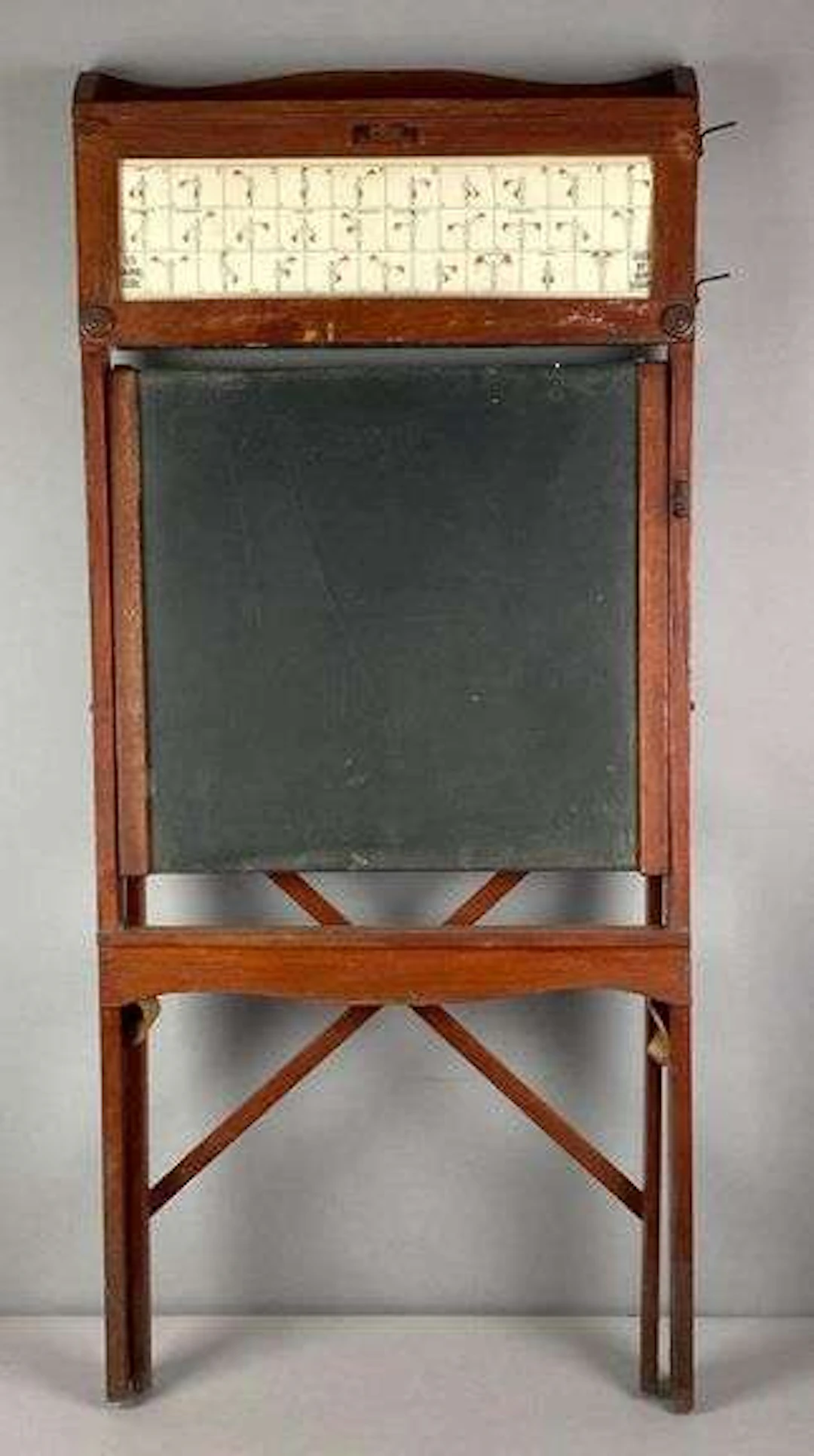1939 Richmond Litho-Slate BSA US Signal Code Folding Black Board