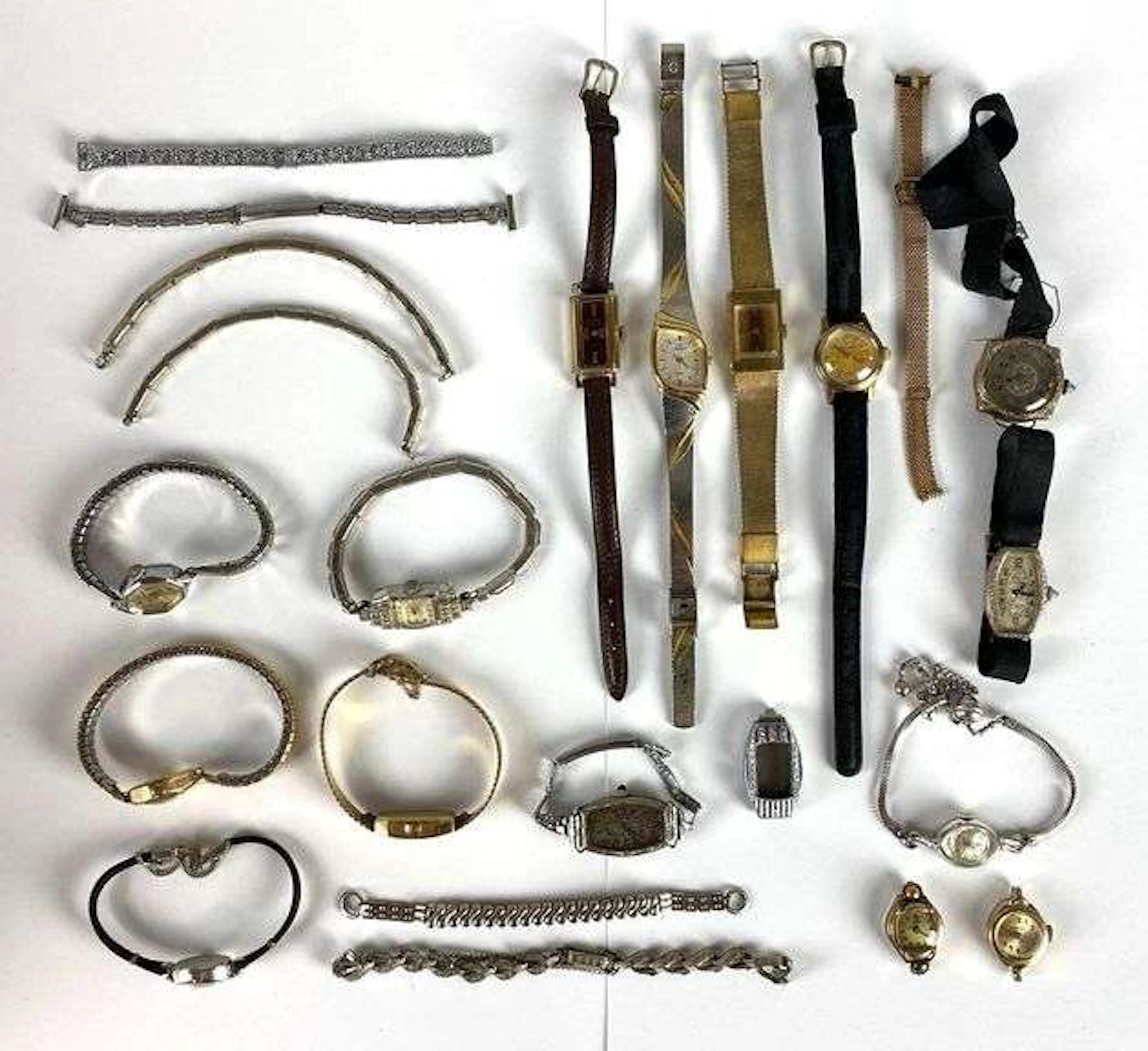 Group of 20+ Wristwatches and Parts