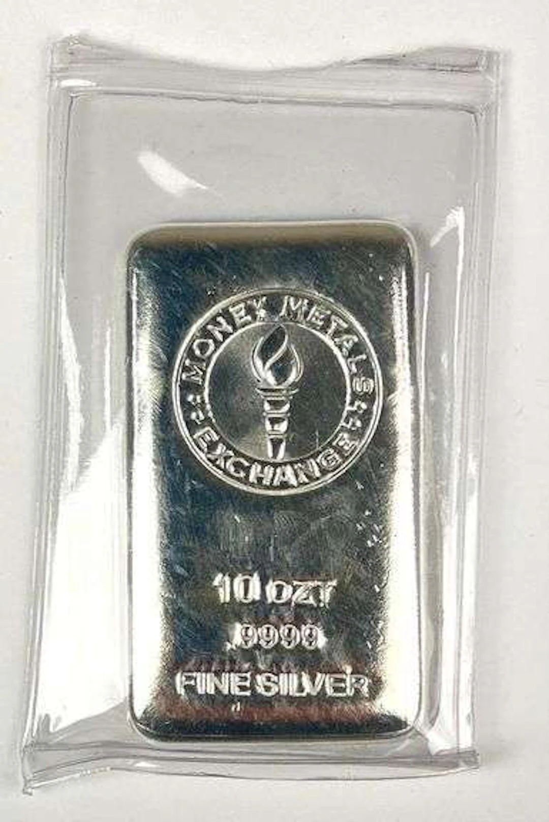 Money Metals Exchange 10 oz .999 Fine Silver Ingot/Bar